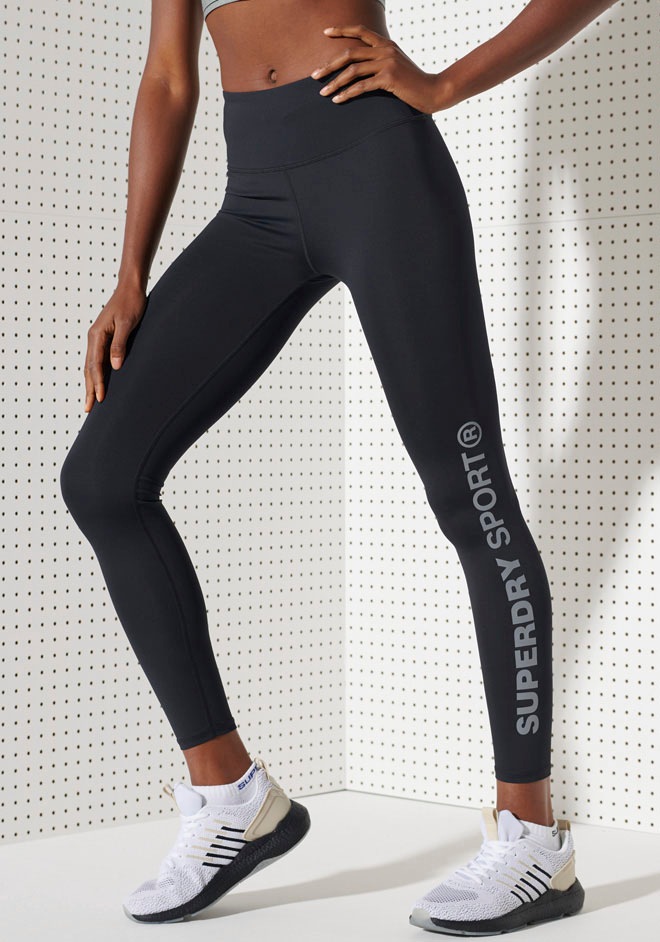 Superdry Sport Leggings »TRAINING ESSENTIAL LEGGINGS«, mit verschließbarer Tasche