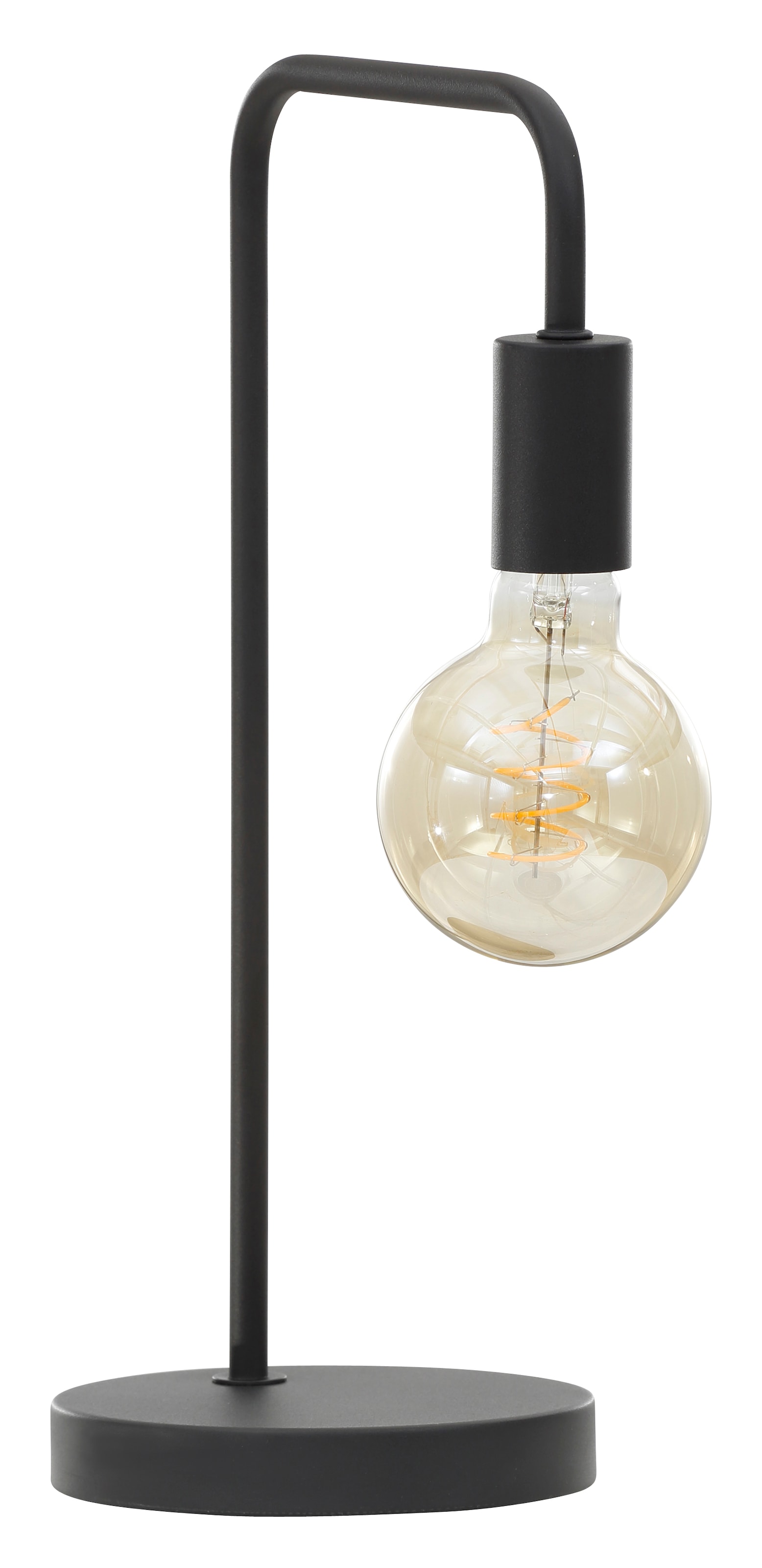 Leonique Tischleuchte »Jarla«, 1 flammig-flammig, Online Tischlampe 42 cm mit Höhe bestellen goldfarbenen/schwarzen Shop Fassungen, im OTTO