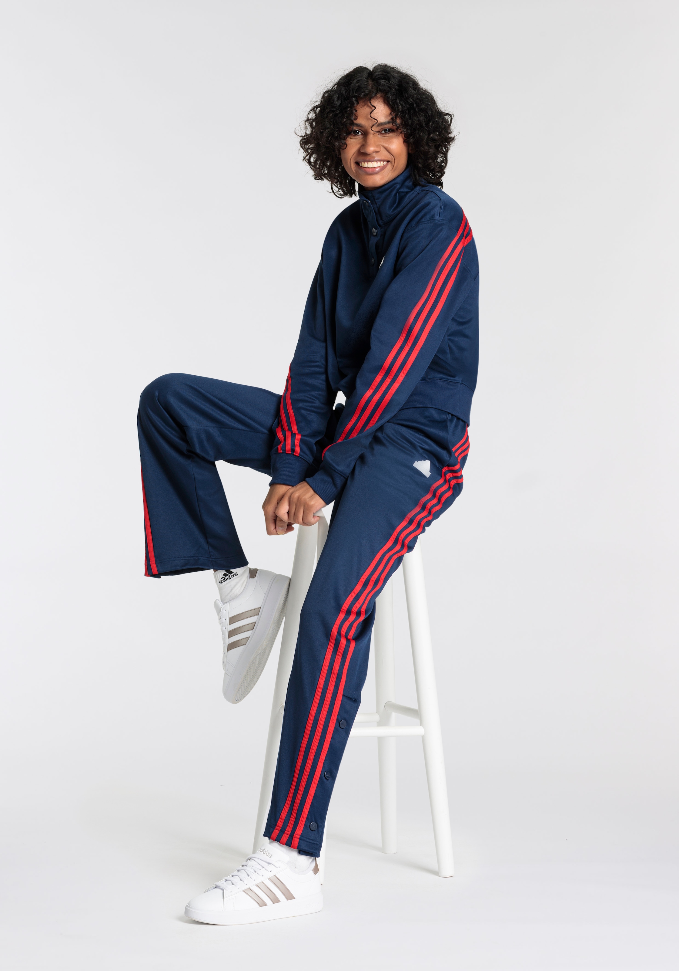 adidas Sportswear Sweatjacke »W ICONIC 3S TT«