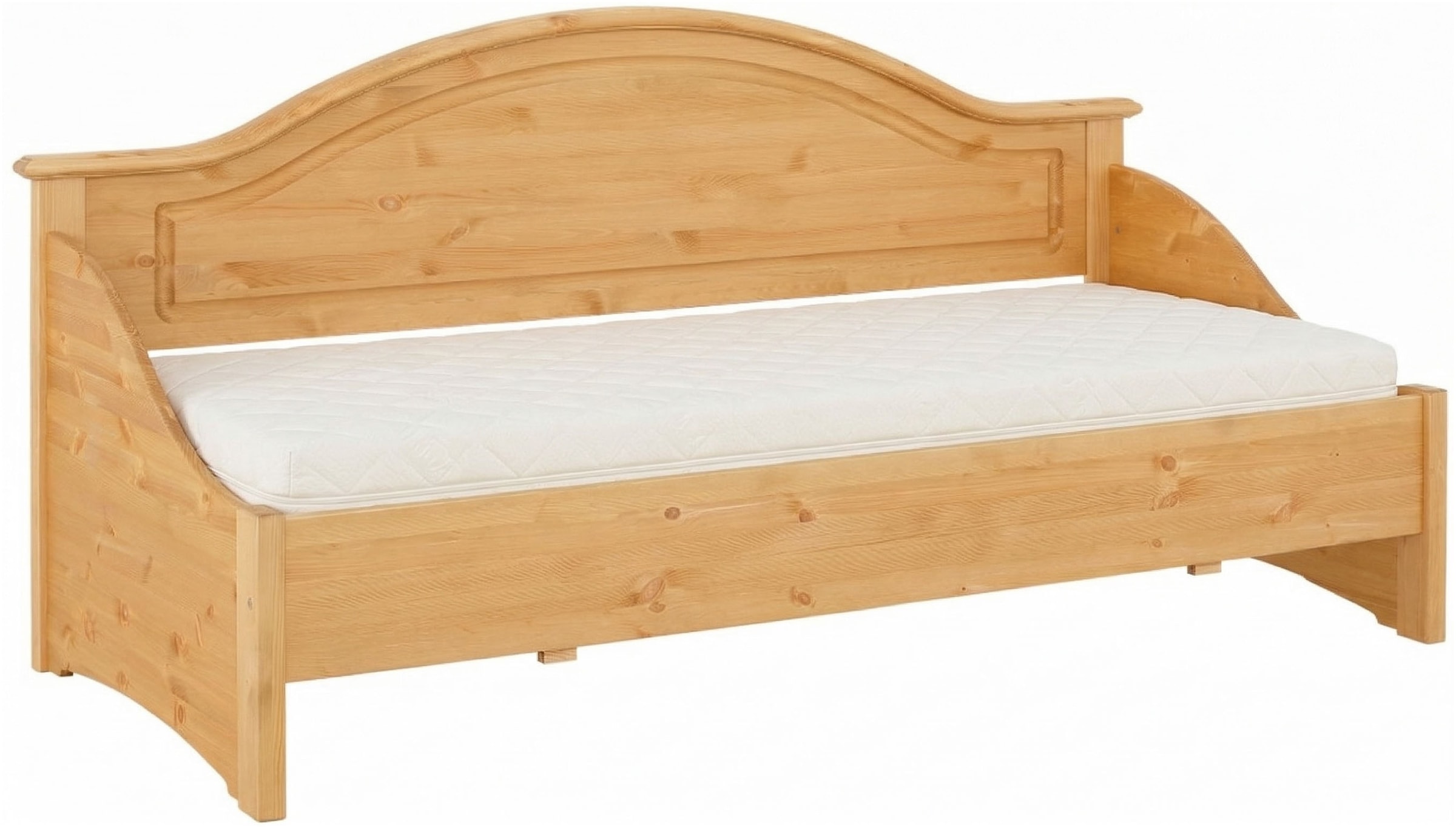 OTTO home Daybett »Konrad« stabile Konstruktion aus massiver Kiefer, mit Rollrost