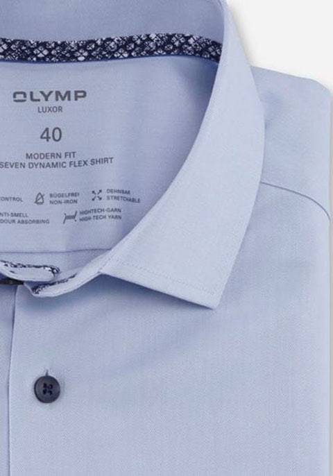 OLYMP Kurzarmhemd »Luxor modern fit«, in 24/7 Dynamic Flex Quality