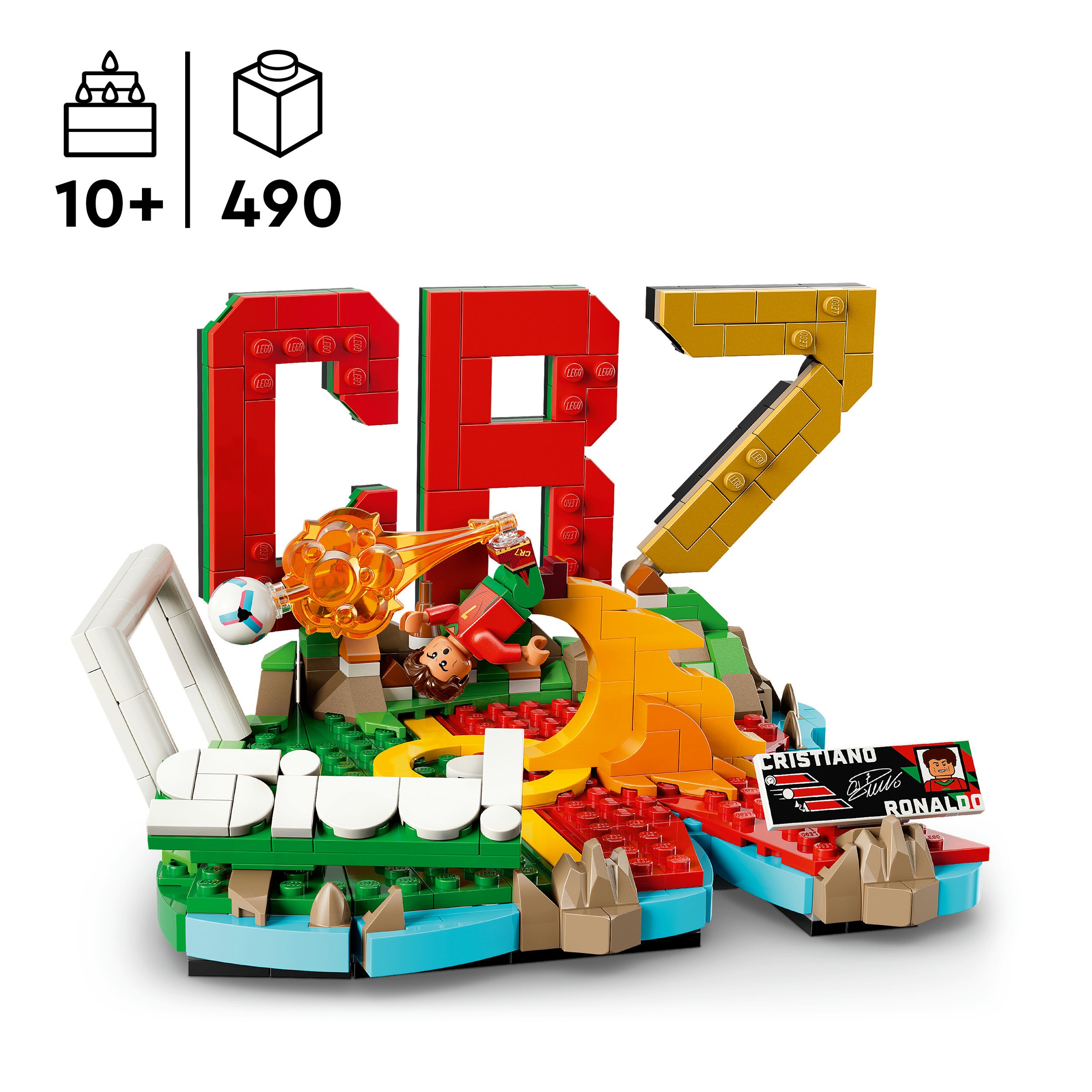 LEGO® Konstruktionsspielsteine »Cristiano Ronaldo – Fußball-Highlights (43012), LEGO Editions Football«