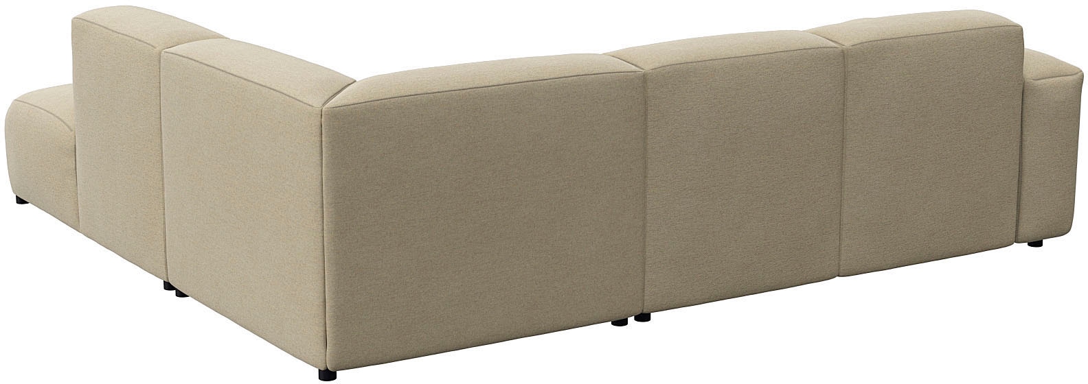 FLEXLUX Ecksofa »Lucera, super Sitzkomfort durch Kaltschaum im Sitz, L-Form« modern & anschmiegsam, Designsofa, modernes skandinavisches Design