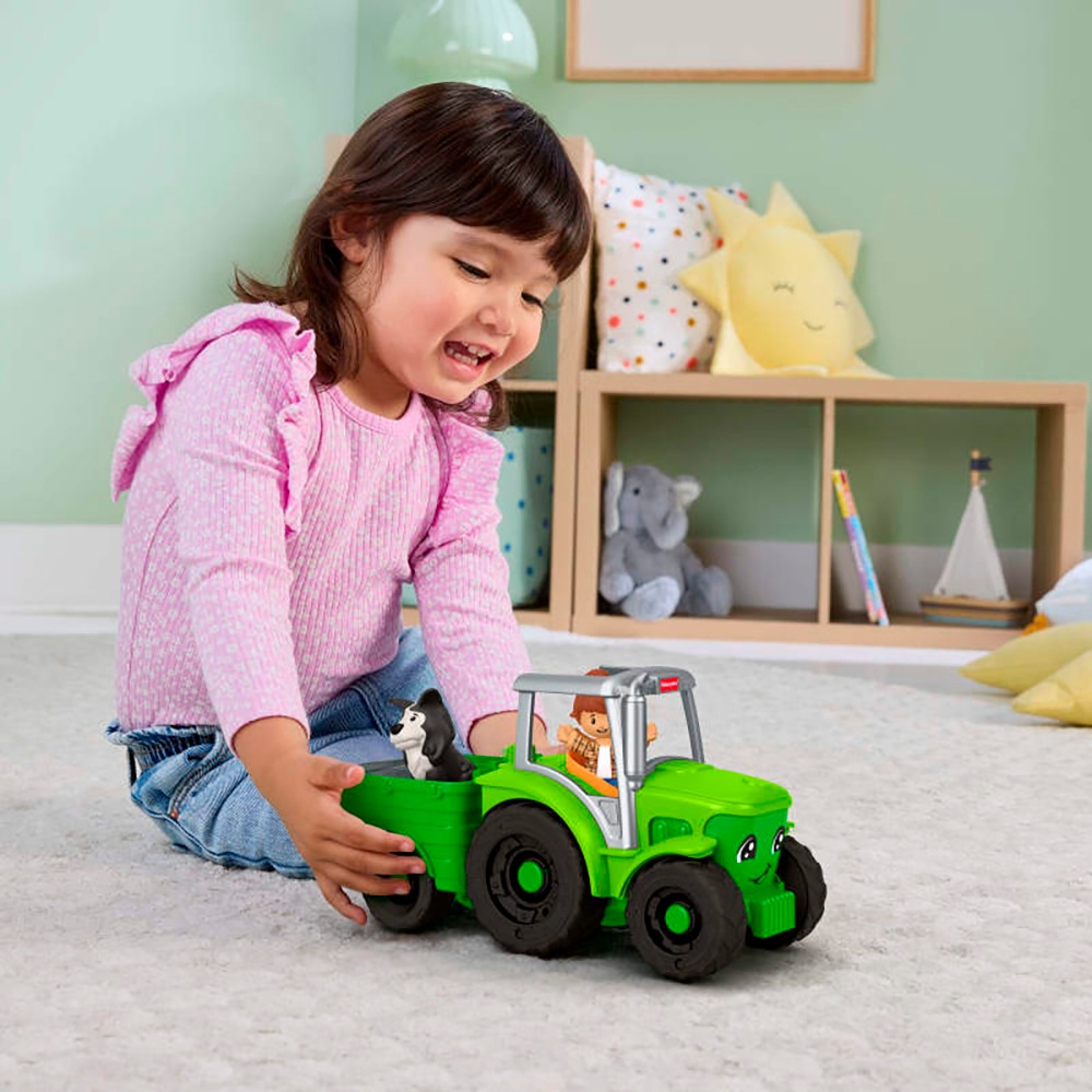 Fisher-Price® Lernspielzeug »Little People Mein erster Traktor«, mit Musik