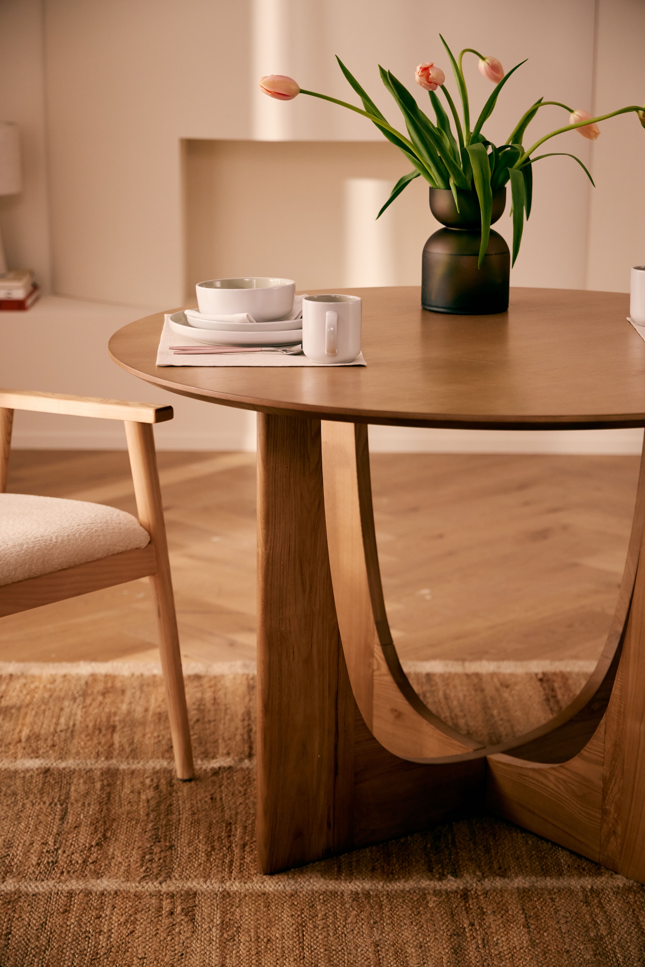 LeGer Home by Lena Gercke Esszimmerstuhl »Zernea« () 1 Stk.aus weichem Doppelgewebe und FSC-zertifiziertem Massivholzrahmen