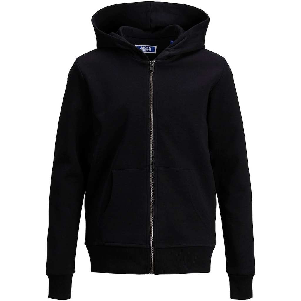 Jack & Jones Junior Kapuzensweatjacke »JJEBASIC SWEAT ZIP HOOD NOOS JNR«