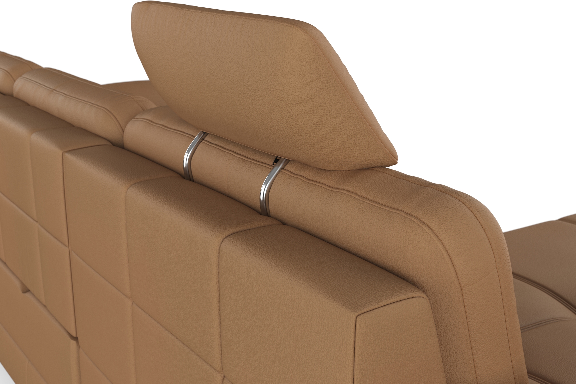 sit&more Ecksofa »Bendigo L-Form« inklusive Sitztiefenverstellung, Bodenfreiheit 15 cm, 2 Fußfarben