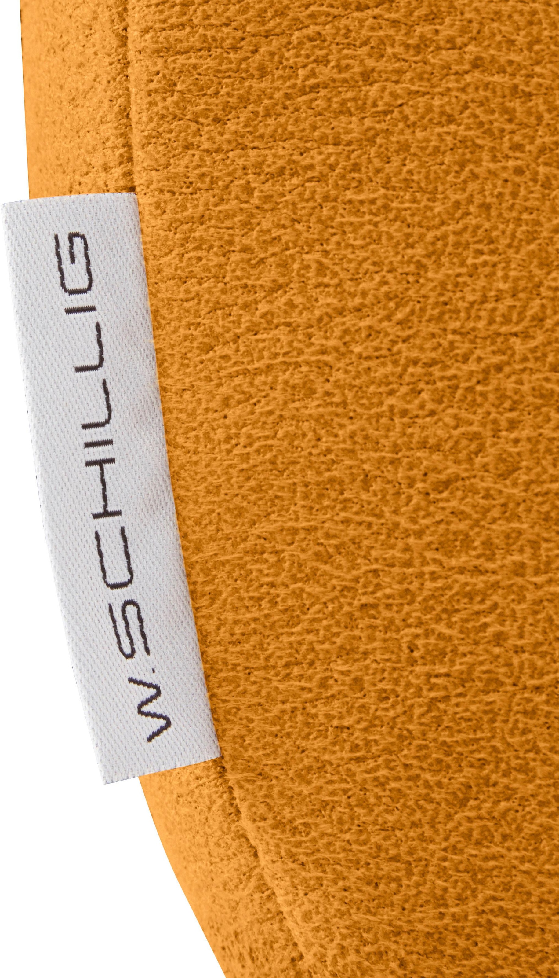 W.SCHILLIG 2-Sitzer »enjoy&MORE«, mit Sitztiefenverstellung, Füße Chrom glänzend, Breite 202 cm