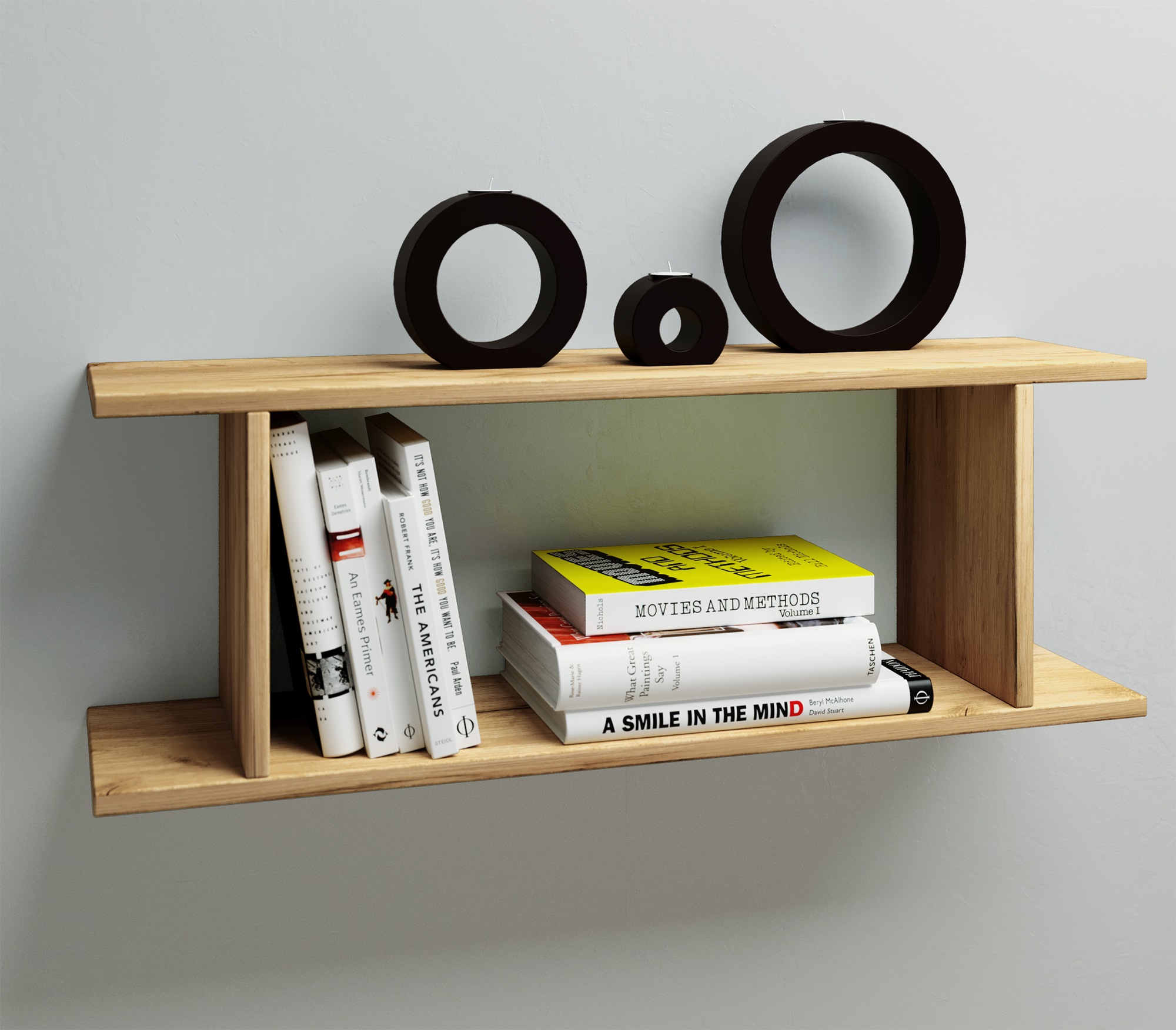 VCM Wandregal »Holz Wandregal Wandboard Hängeregal Board Sirola«