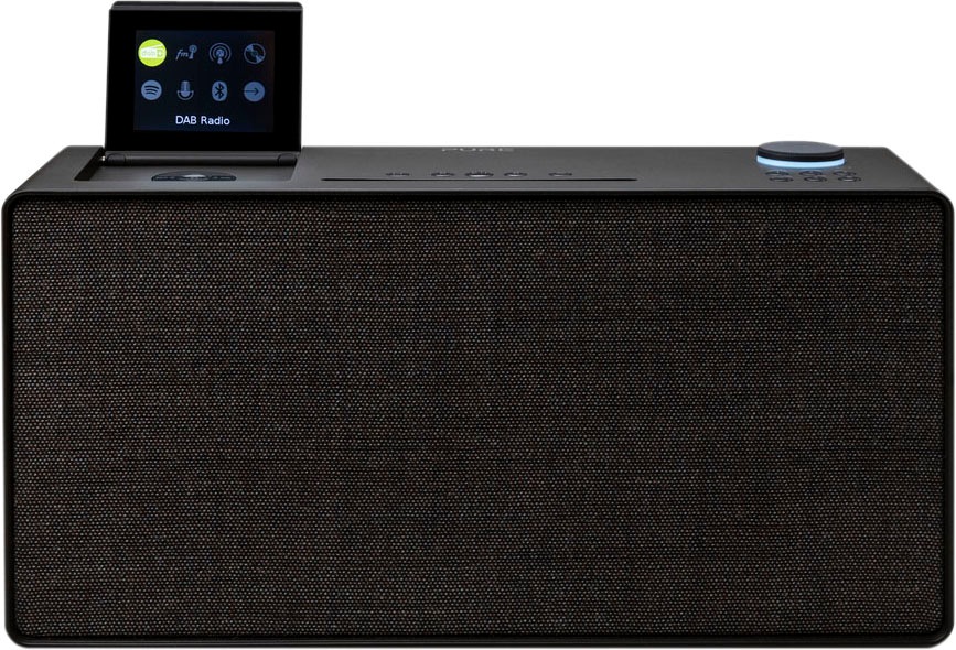 Pure Digitalradio (DAB+) »Evoke Home«, (Bluetooth-WLAN Internetradio-FM-Tuner-Digitalradio (DAB+) 100 W), zusätzliches CD Laufwerk
