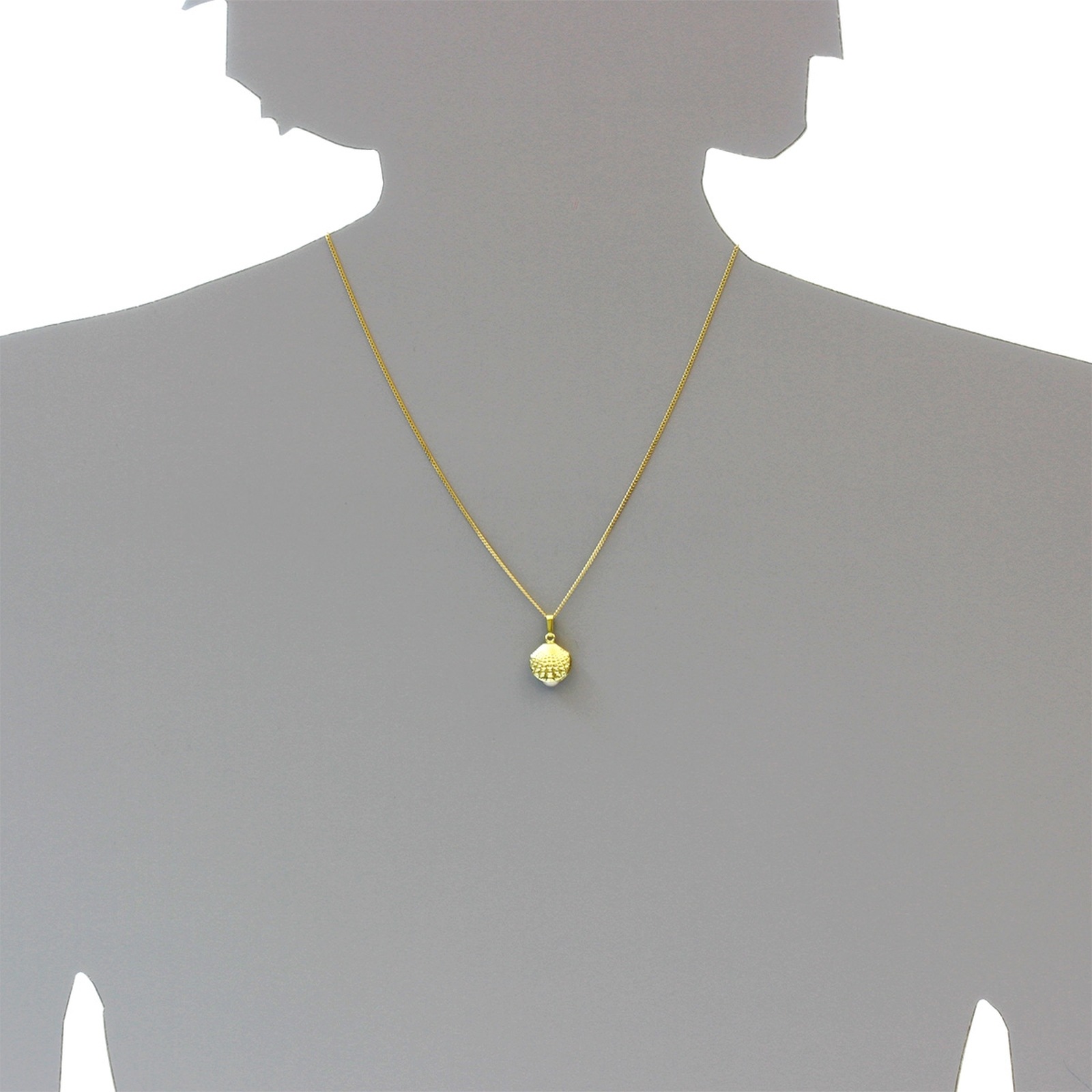 OSTSEE-SCHMUCK Kettenanhänger »- Muschel - Gold 333/000 - Zuchtperle«