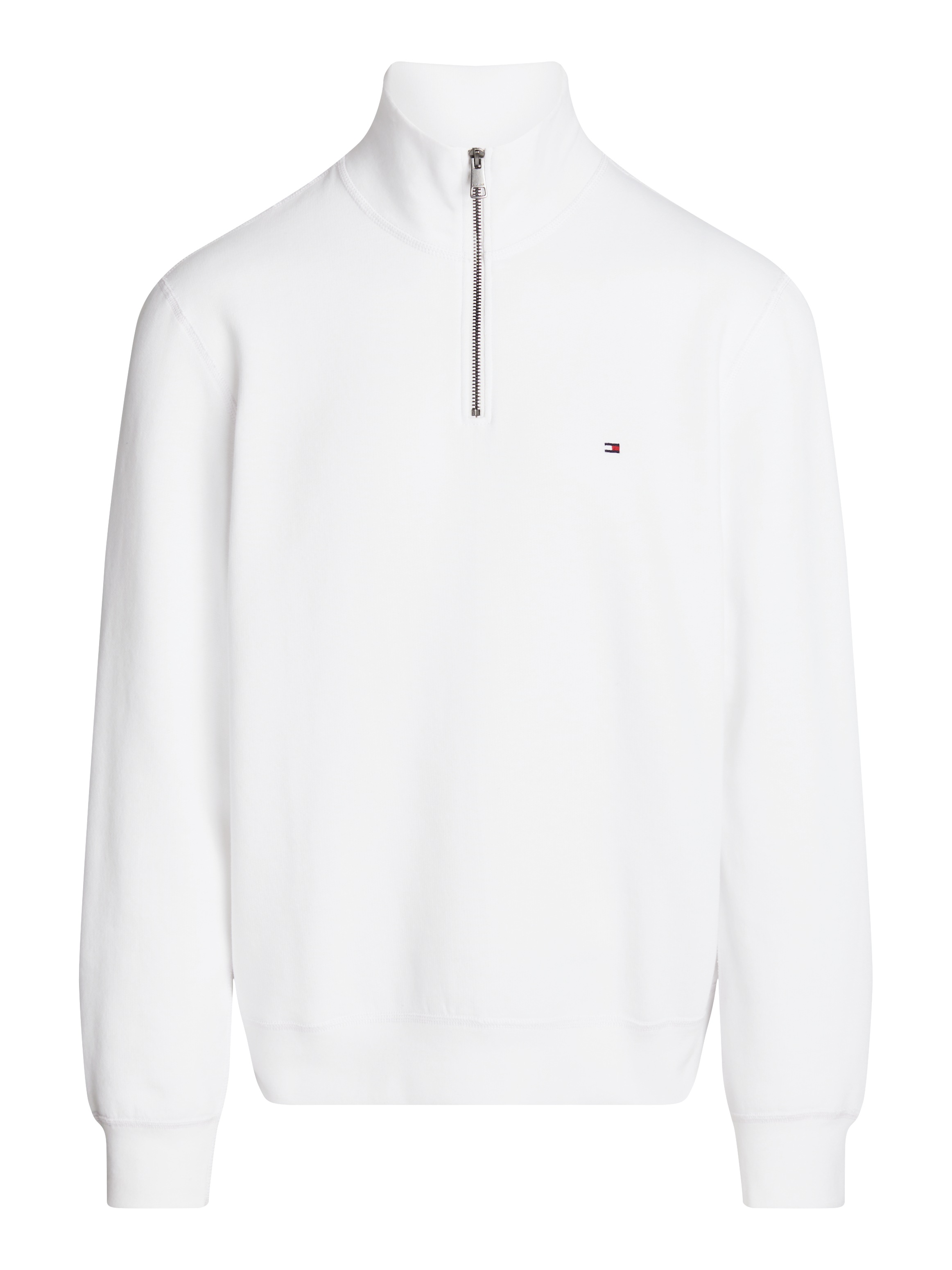 Tommy Hilfiger Sweatshirt »ESSENTIAL FLEECE 1/4 ZIP«, mit Stehkragen