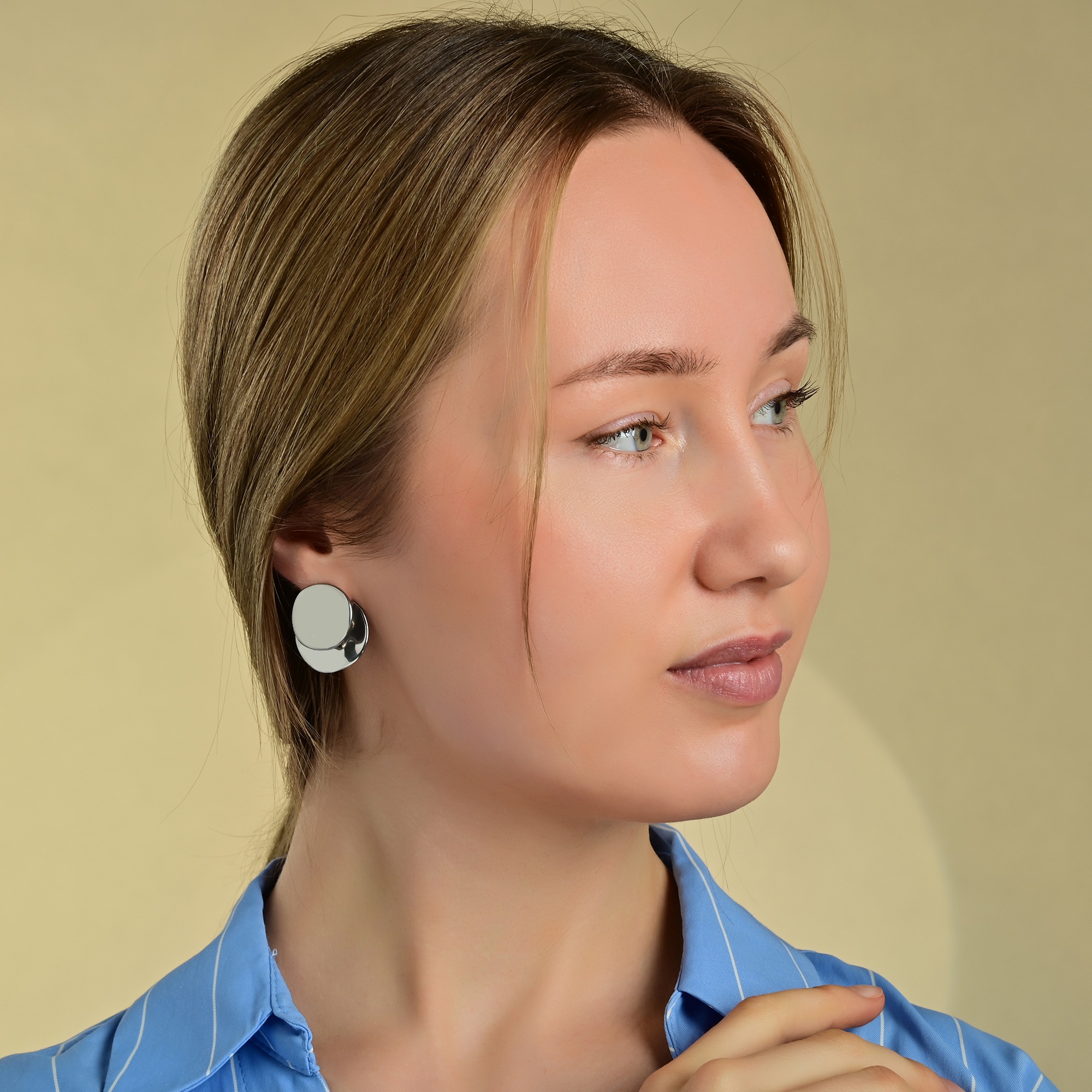 Adelia´s Paar Ohrstecker »Damen Ohrringe ¿ Ohrstecker aus Edelstahl«