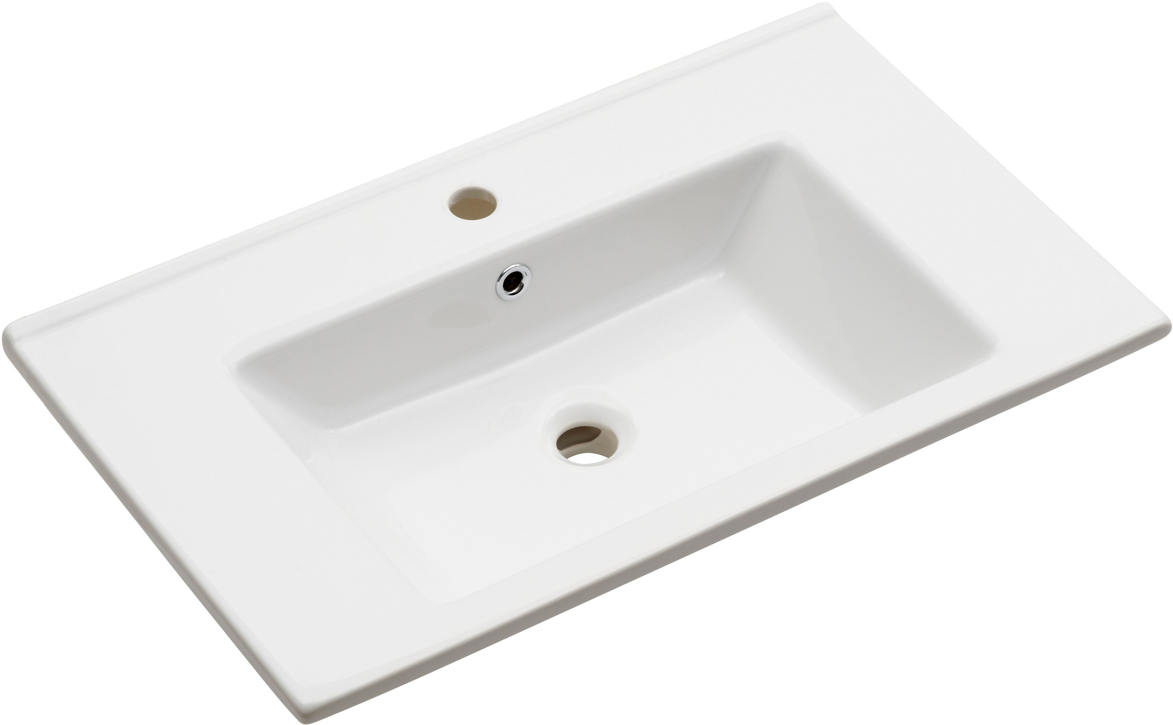 Saphir Badmöbel-Set »Quickset 945 Keramik-Waschtisch mit Unterschrank, 75 cm breit« 1 Stk. tlg.