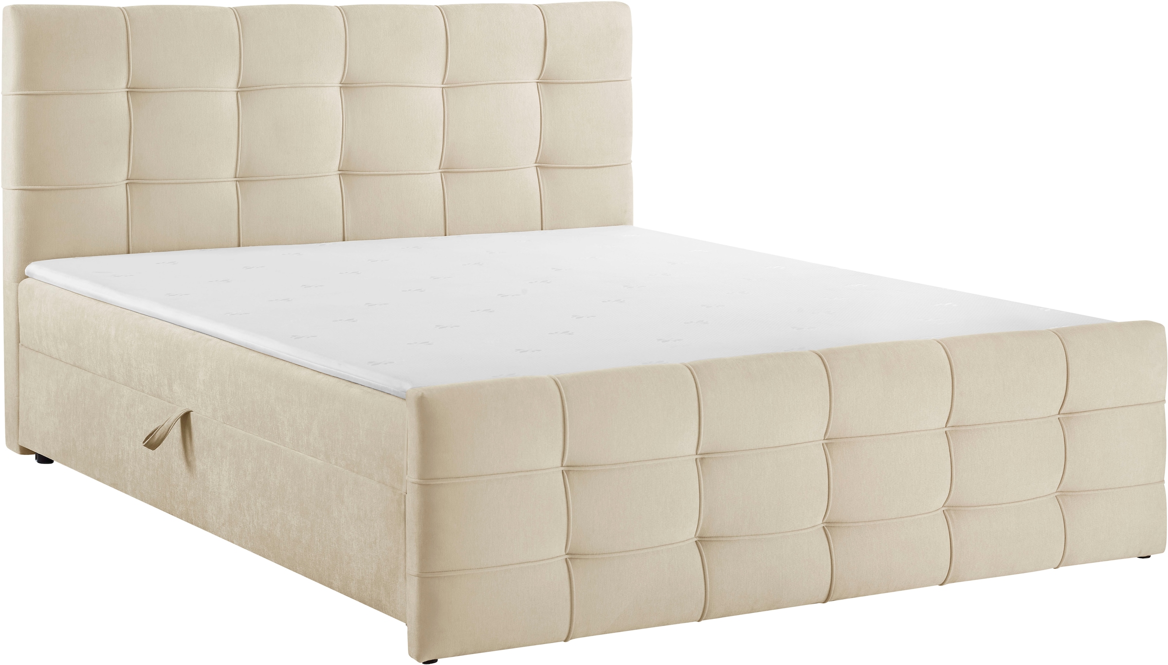 OTTO home Boxbett »Lilienne inkl. Bettkasten und Topper, Liegefläche 180x200cm« erhältlich in der Größe 180x200 cm
