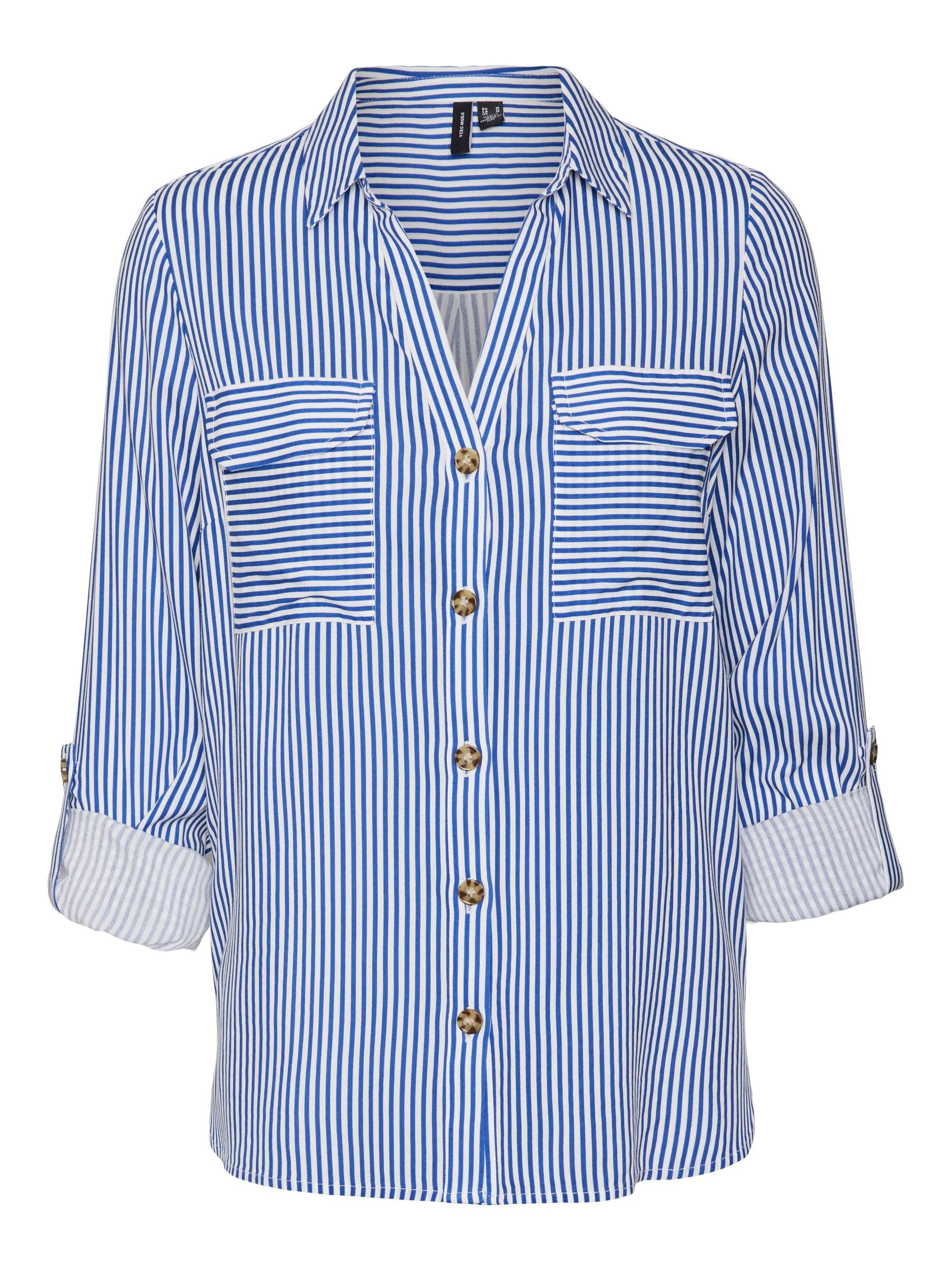Vero Moda Hemdbluse »VMBUMPY L/S SHIRT NEW WVN GA NOOS«