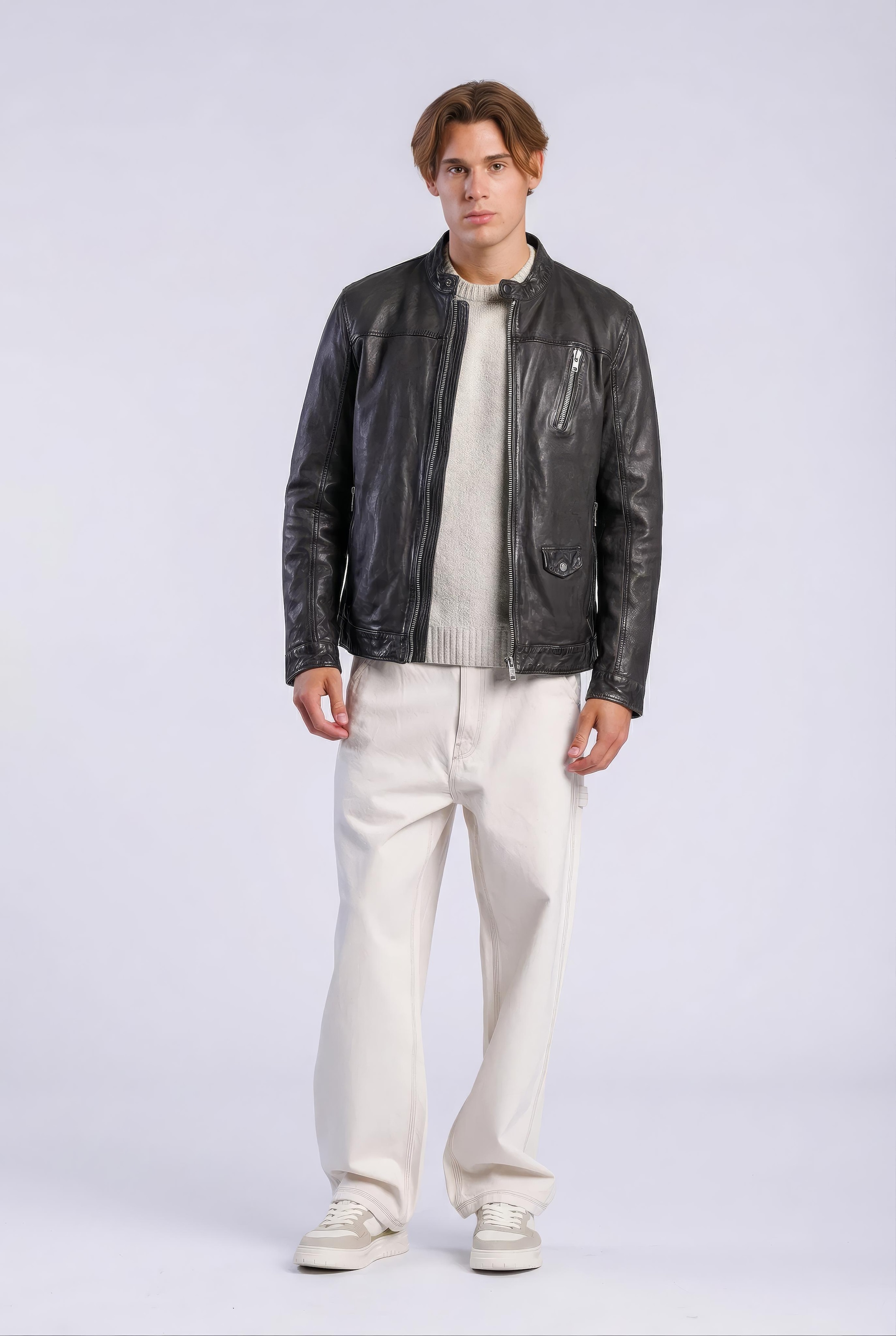 Freaky Nation Lederjacke »Fiero-FN«