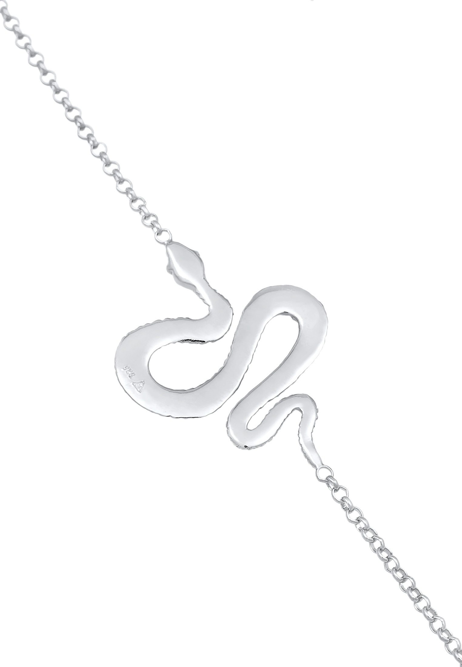 Elli Armkette »Armband Schlange Snake Modisch 925 Silber«