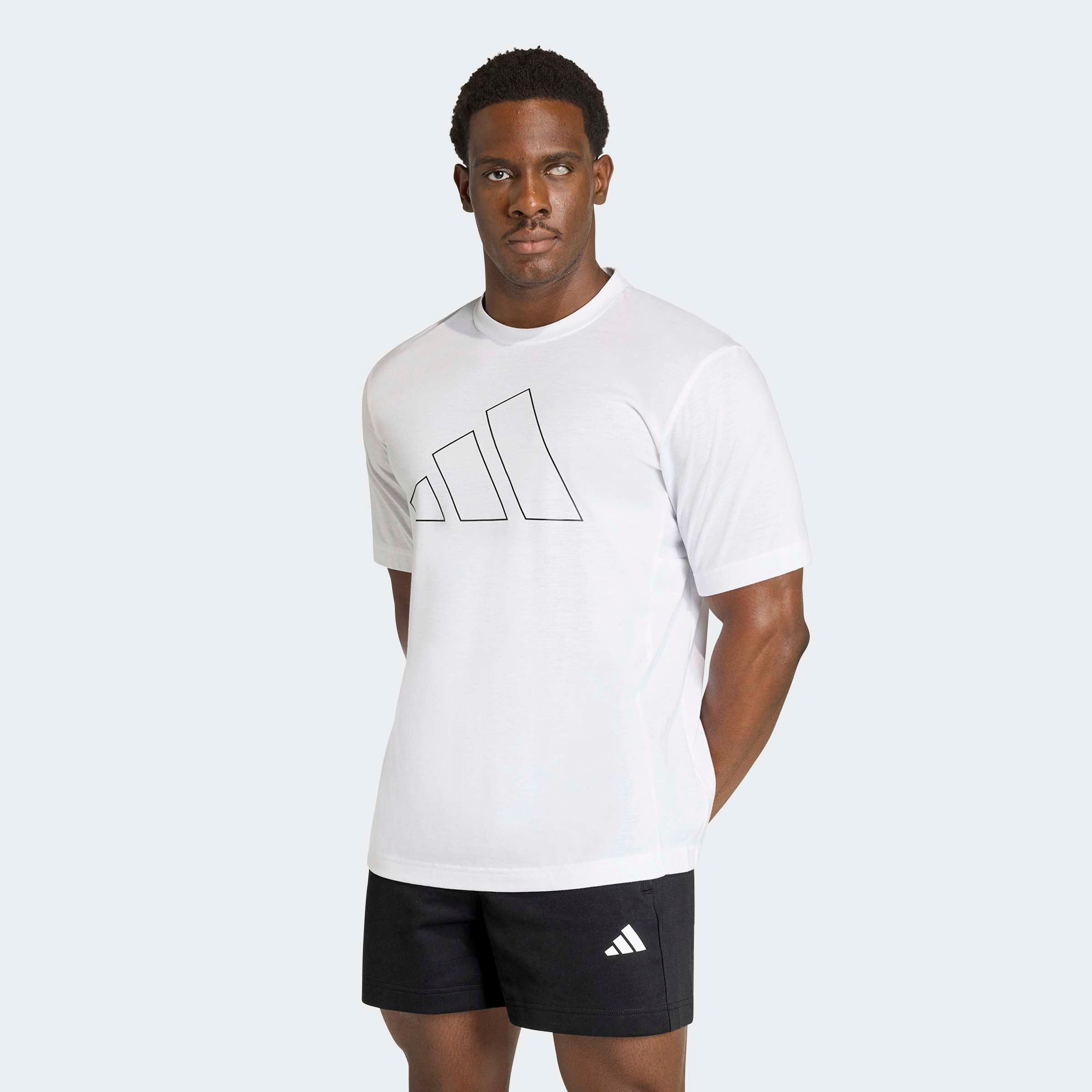 adidas Performance T-Shirt »WORKOUT ESSENTIALS FEELREADY LOGO«