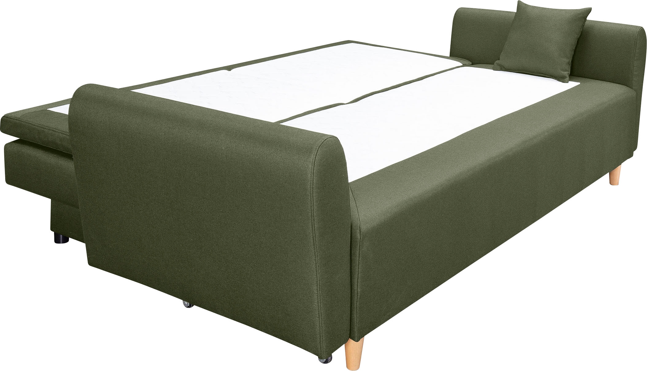 INOSIGN Schlafsofa »Anika«, mit Boxspringaufbau, Bettfunktion & Bettkasten, Dauerschlafsofa
