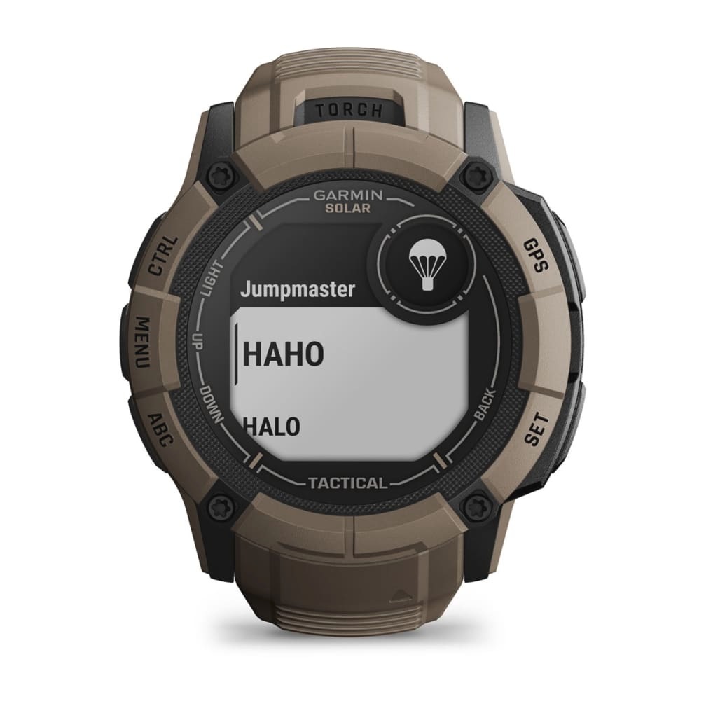 Garmin Smartwatch »Instinct 2X Solar Tactical Edition«, (2,8 cm / 1,1 Zoll), Proprietär,)