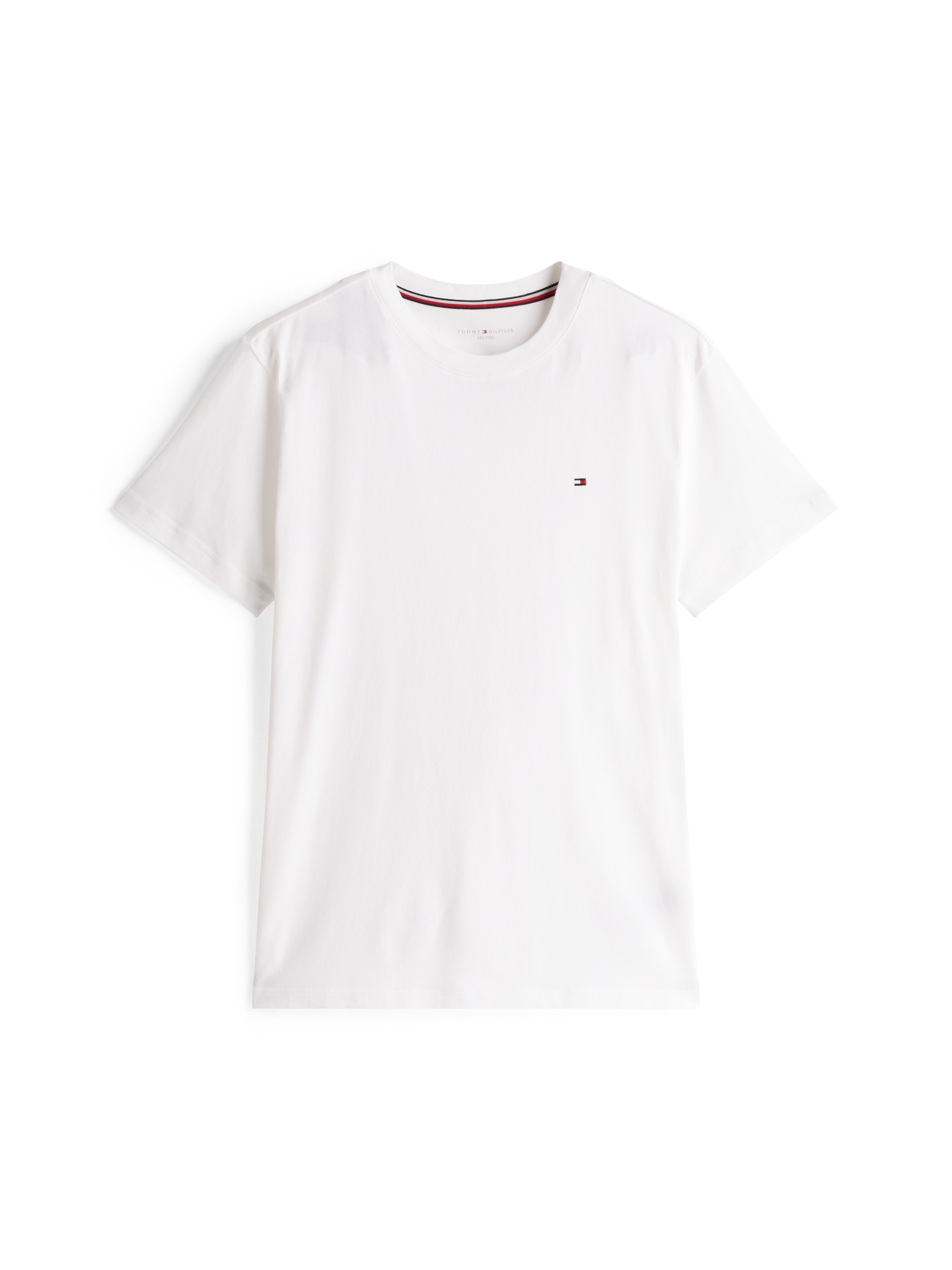 Tommy Hilfiger Underwear Pyjama »CN SS SHORT JERSEY SET«, (Set, 2 tlg., 2er), mit Logostickereien