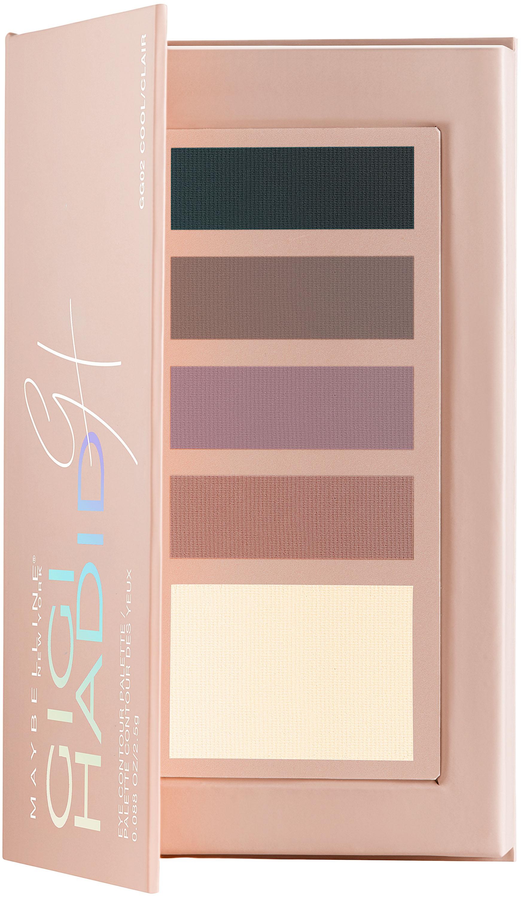 MAYBELLINE NEW YORK Lidschatten-Palette »Gigi Hadid Eye Contour Palette Cool«