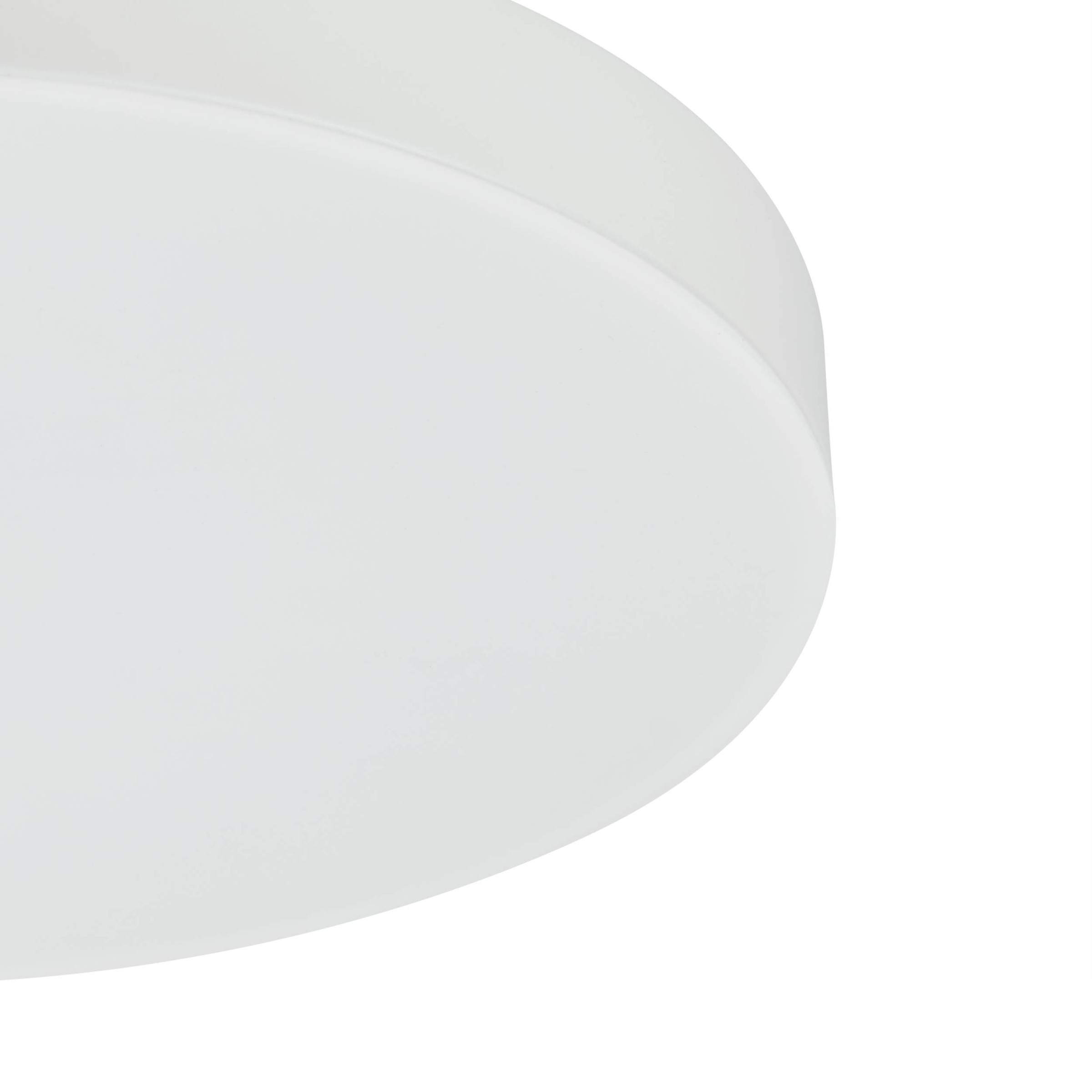 EGLO LED-Deckenleuchte »TURCONA-Z« in weiß aus Stahl, Alu / inkl. LED fest integriert - 15,7 Watt, Durchm. ca. 30 cm