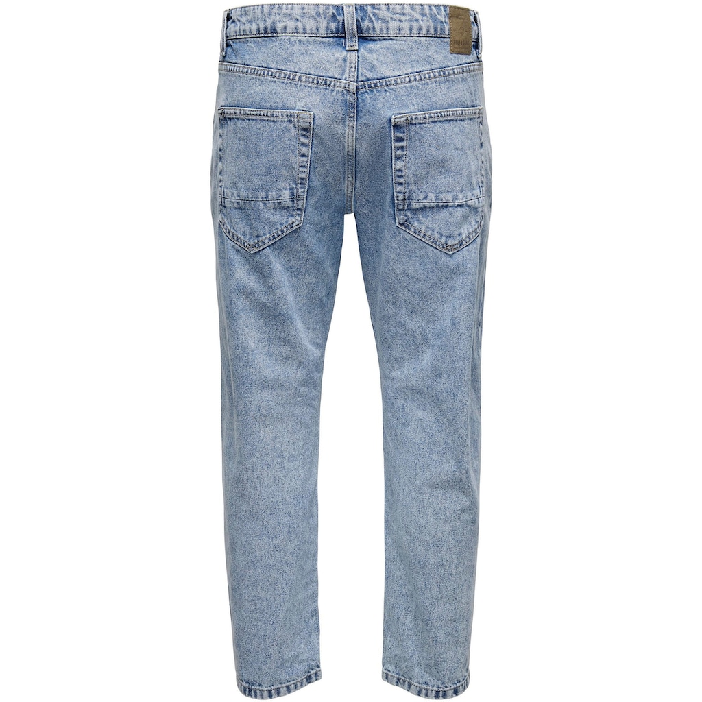 ONLY & SONS Tapered-fit-Jeans »AVI BEAM«