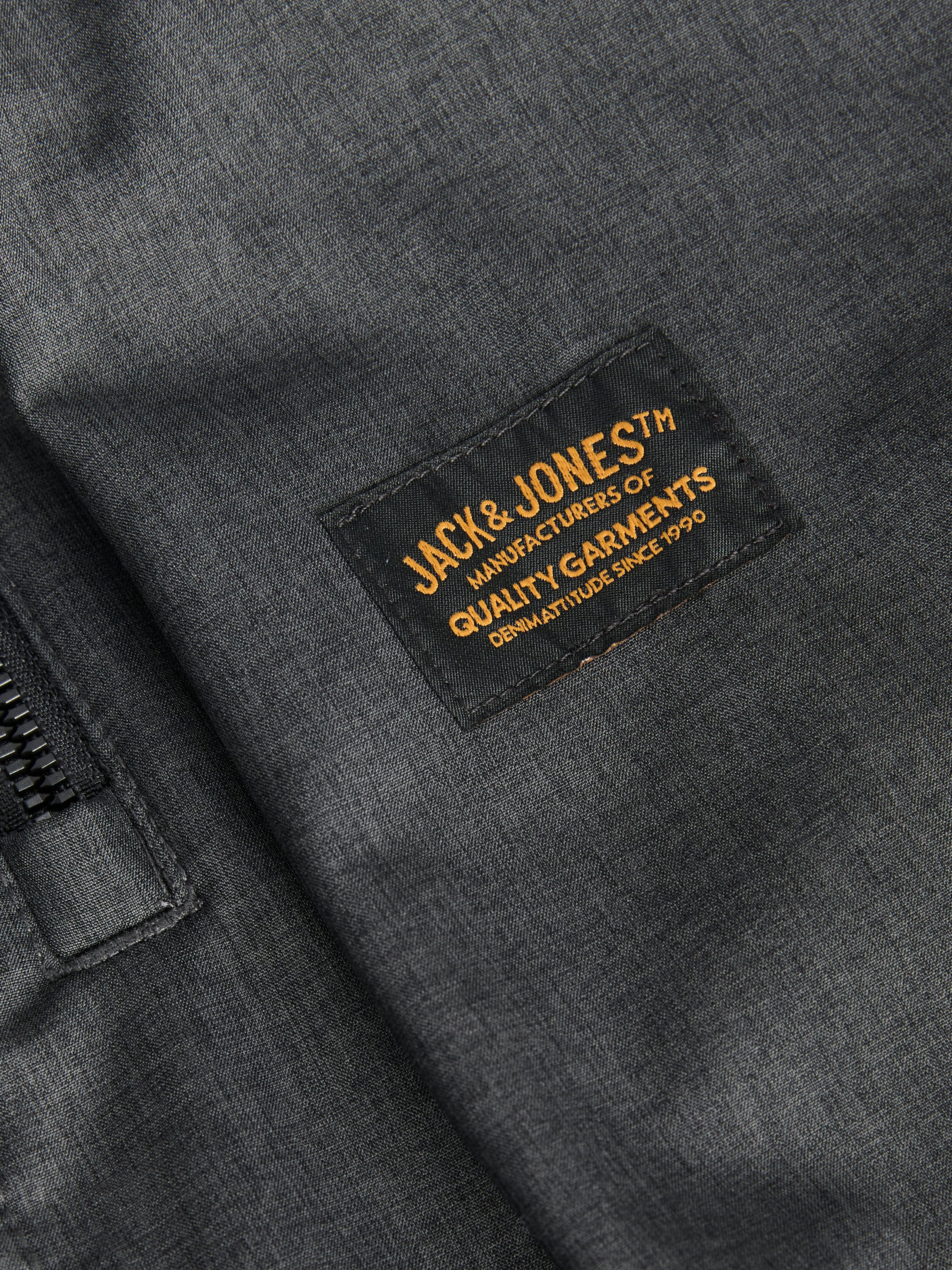Jack & Jones Softshelljacke »JJELIAM SOFTSHELL BOMBER NOOS« Kunstfaser, regular fit