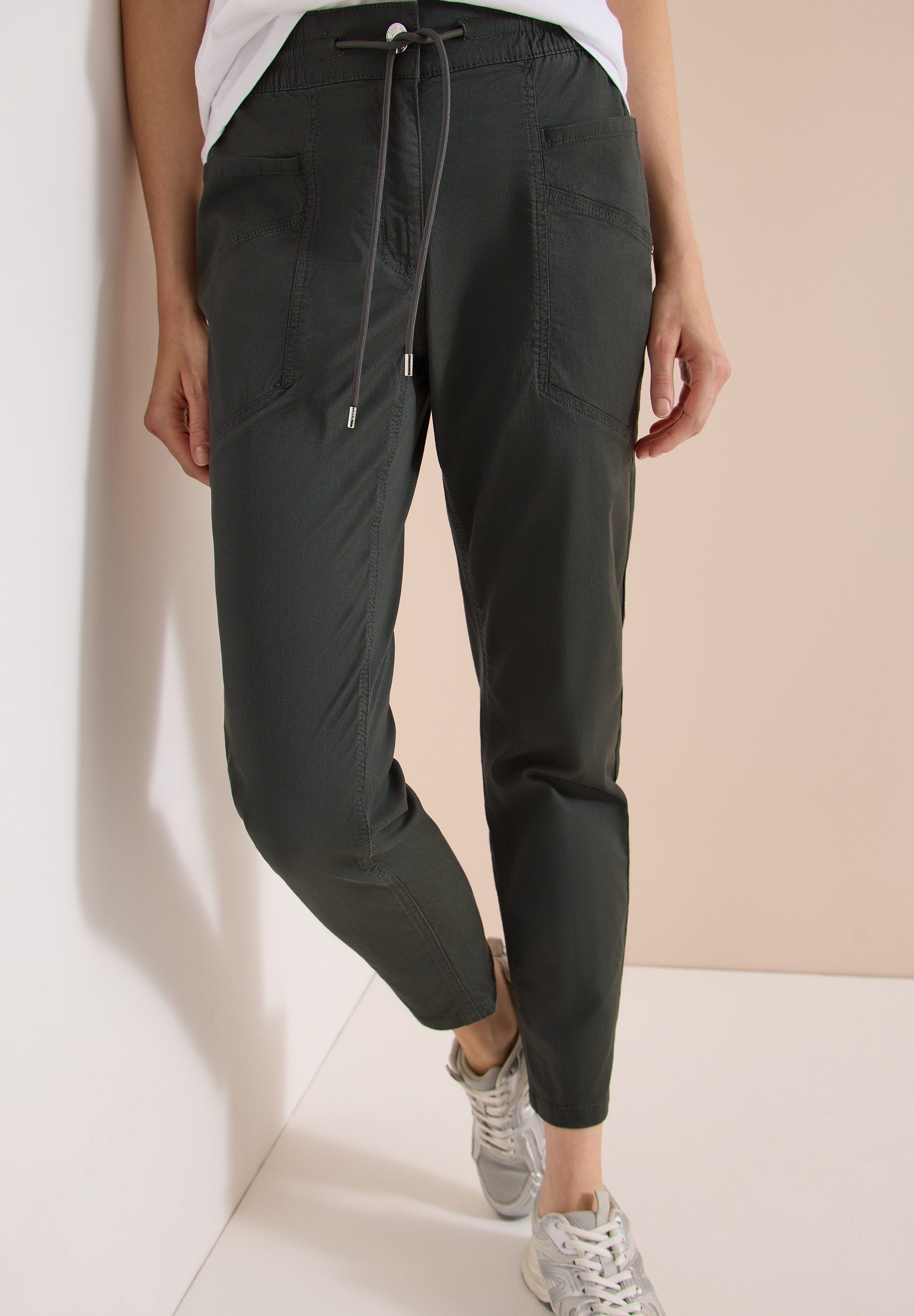 Cecil Stoffhose »Style Chelsea«  Sommerhose im Washed-Look