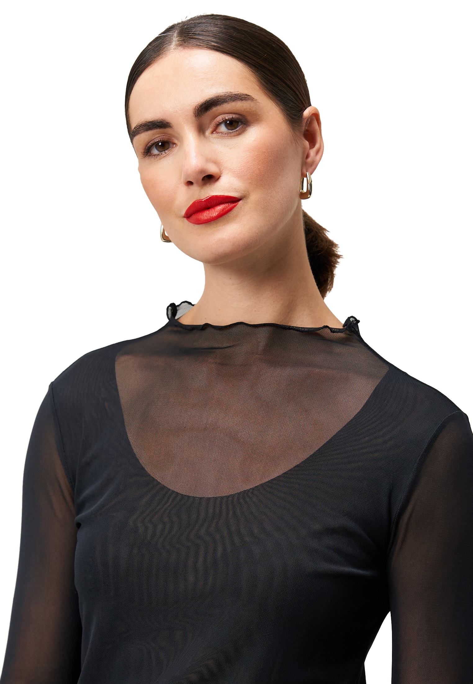 Zero Langarmshirt »Langarmshirt transparent«