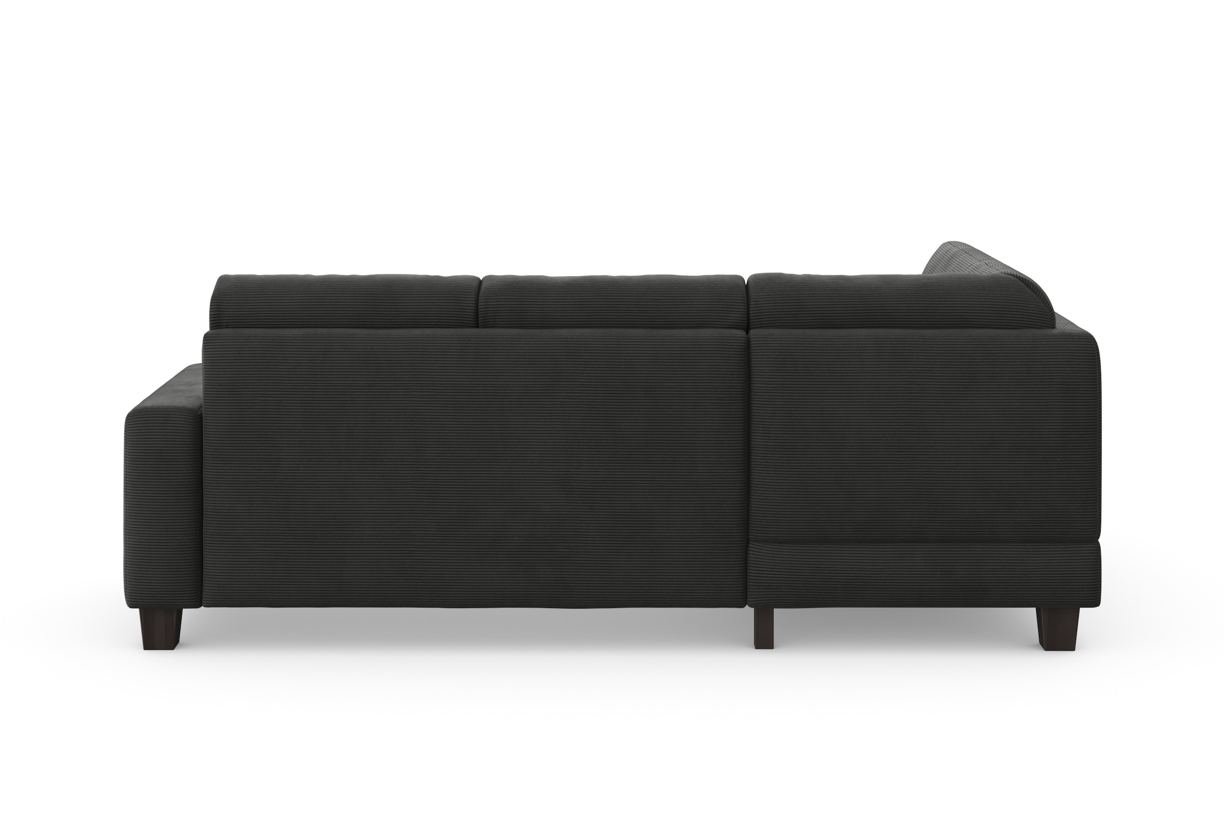 Home affaire Ecksofa »Summer L-Form« mit Ottomane, mit oder ohne Bettfunktion und Bettkasten, Cord-Bezug