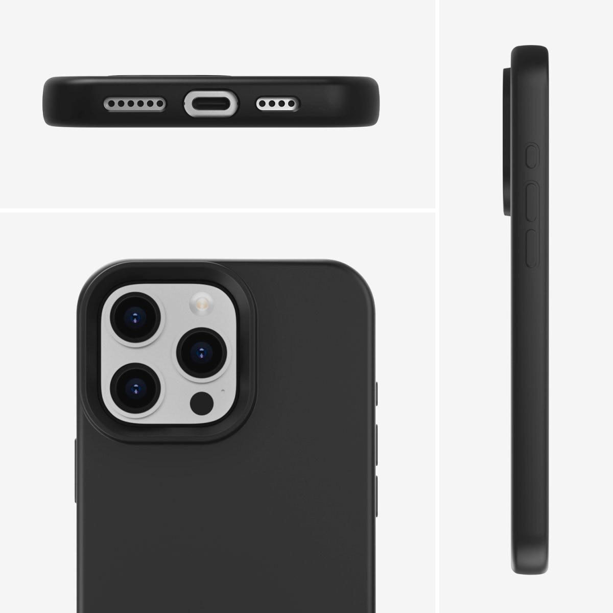 4smarts Handyhülle »Silikon Case Cupertino für Apple iPhone 16 Pro«, Backcover, Schutzhülle, Handyschutzhülle, Case, Schutzcase, stoßfest