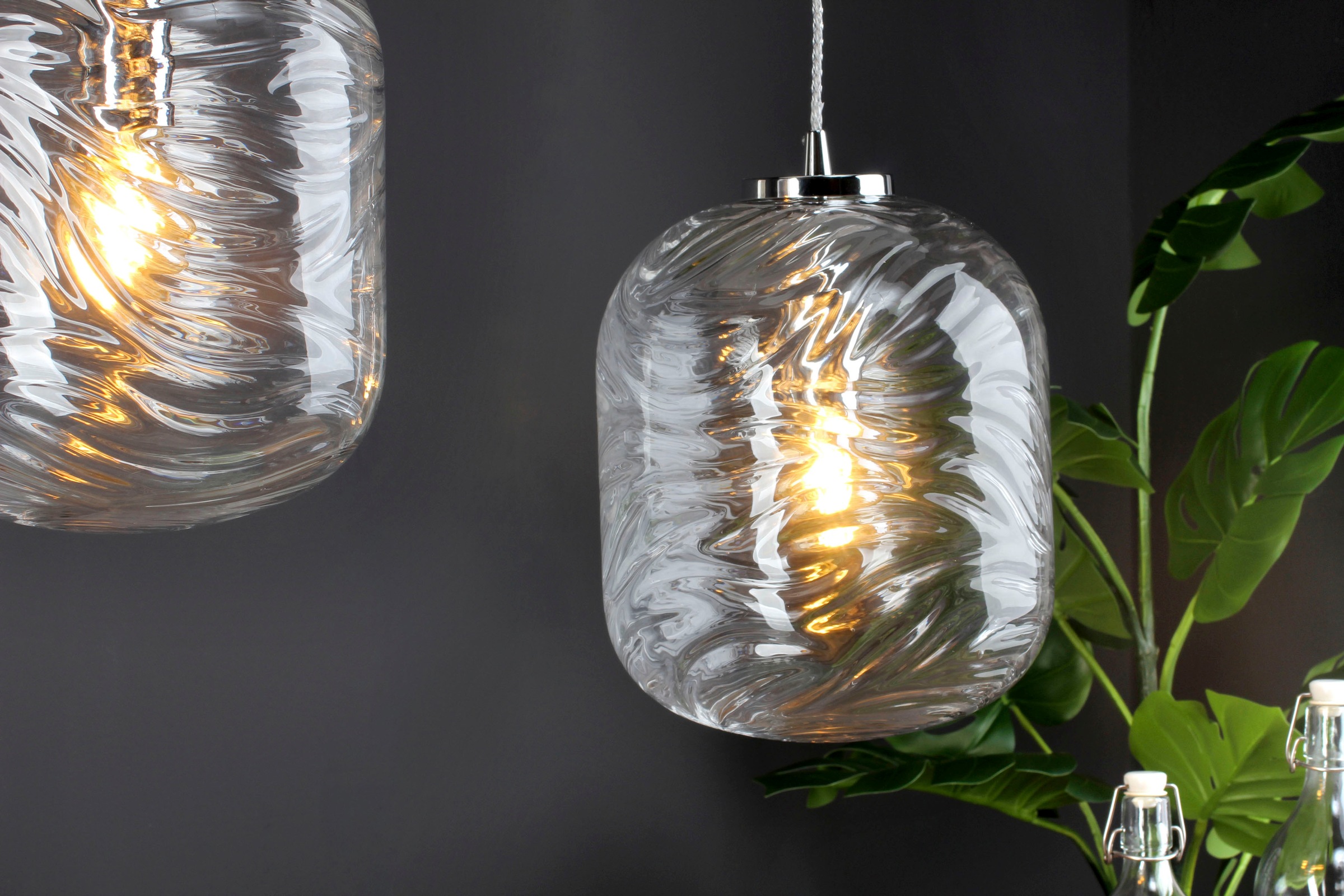 ECO-LIGHT Pendelleuchte »Nereide«, Leuchtmittel E27 | ohne Leuchtmittel