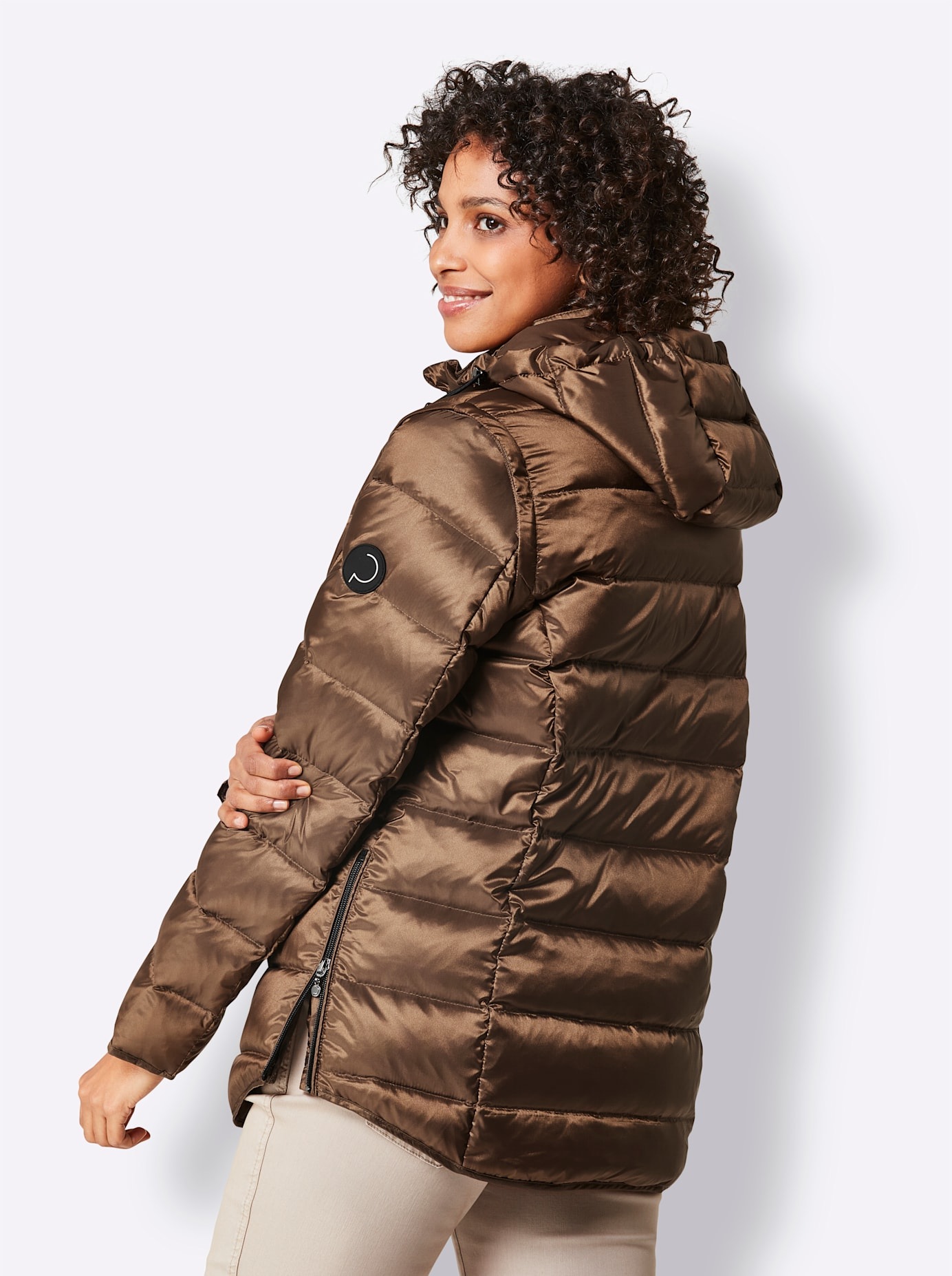 CREATION L PREMIUM Daunenjacke, mit Kapuze