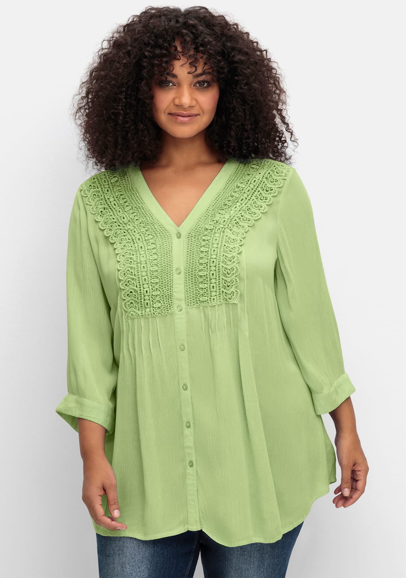 sheego by Joe Browns Crepebluse
