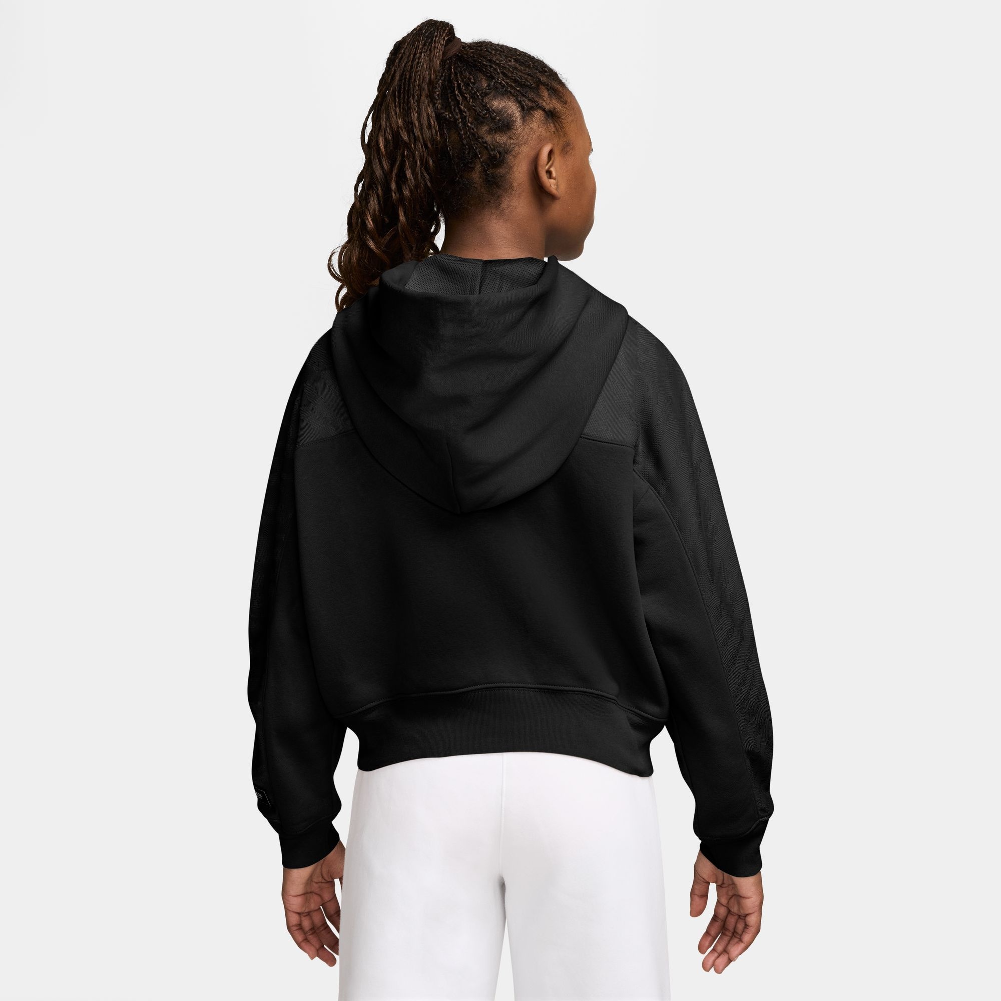 Nike Sportswear Sweatshirt »Nike Sportswear Big Kids' (Girls') Fleece Long-Sleeve Top«, für Kinder und Jugendliche, sportlicher Stil, mit weichem Fleece
