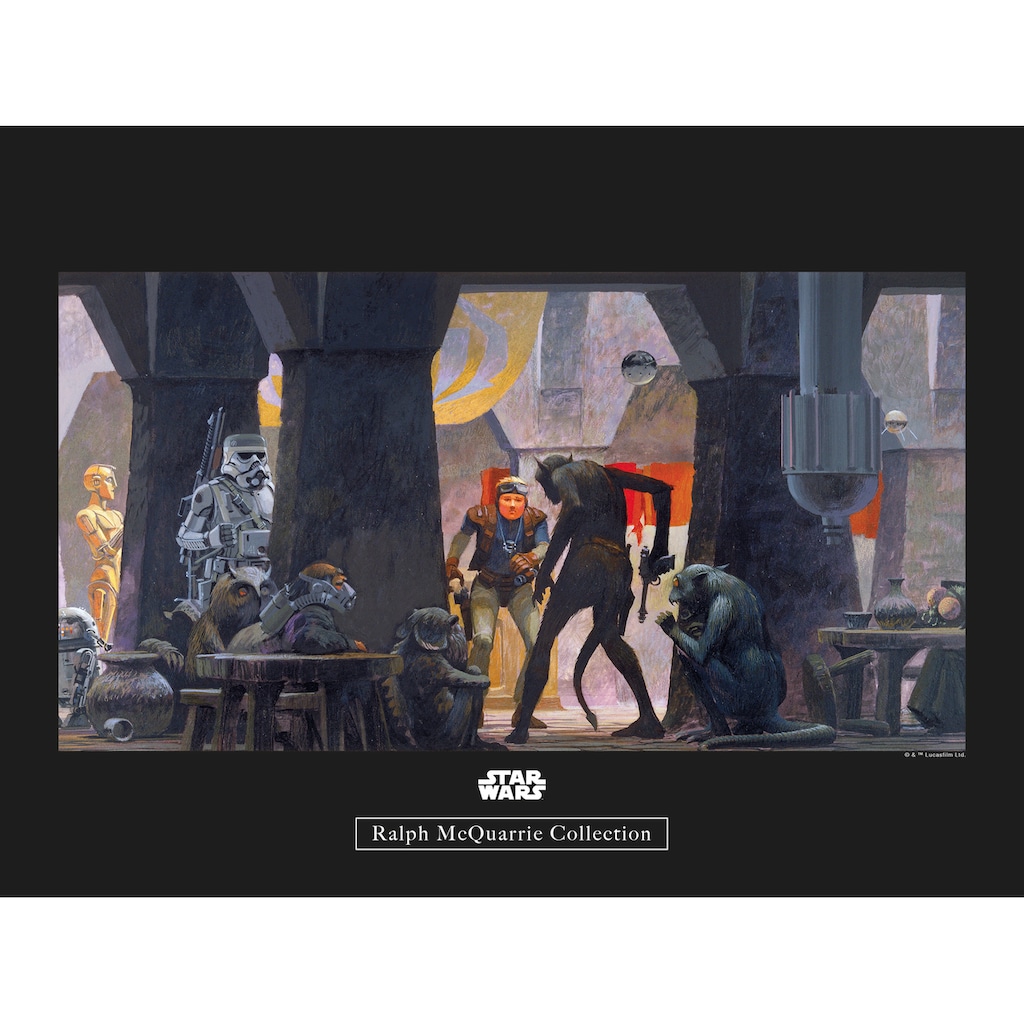 Komar Poster »Star Wars Classic RMQ Mos Eisley Streets«, Star Wars, (1 St.)