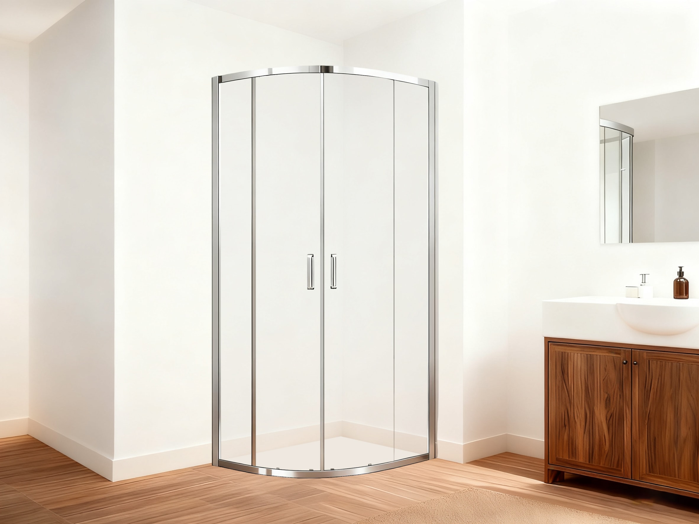 welltime Runddusche »Summer Deluxe« Der Klassiker mit verbessertem Rahmen und neuem Rollensystem