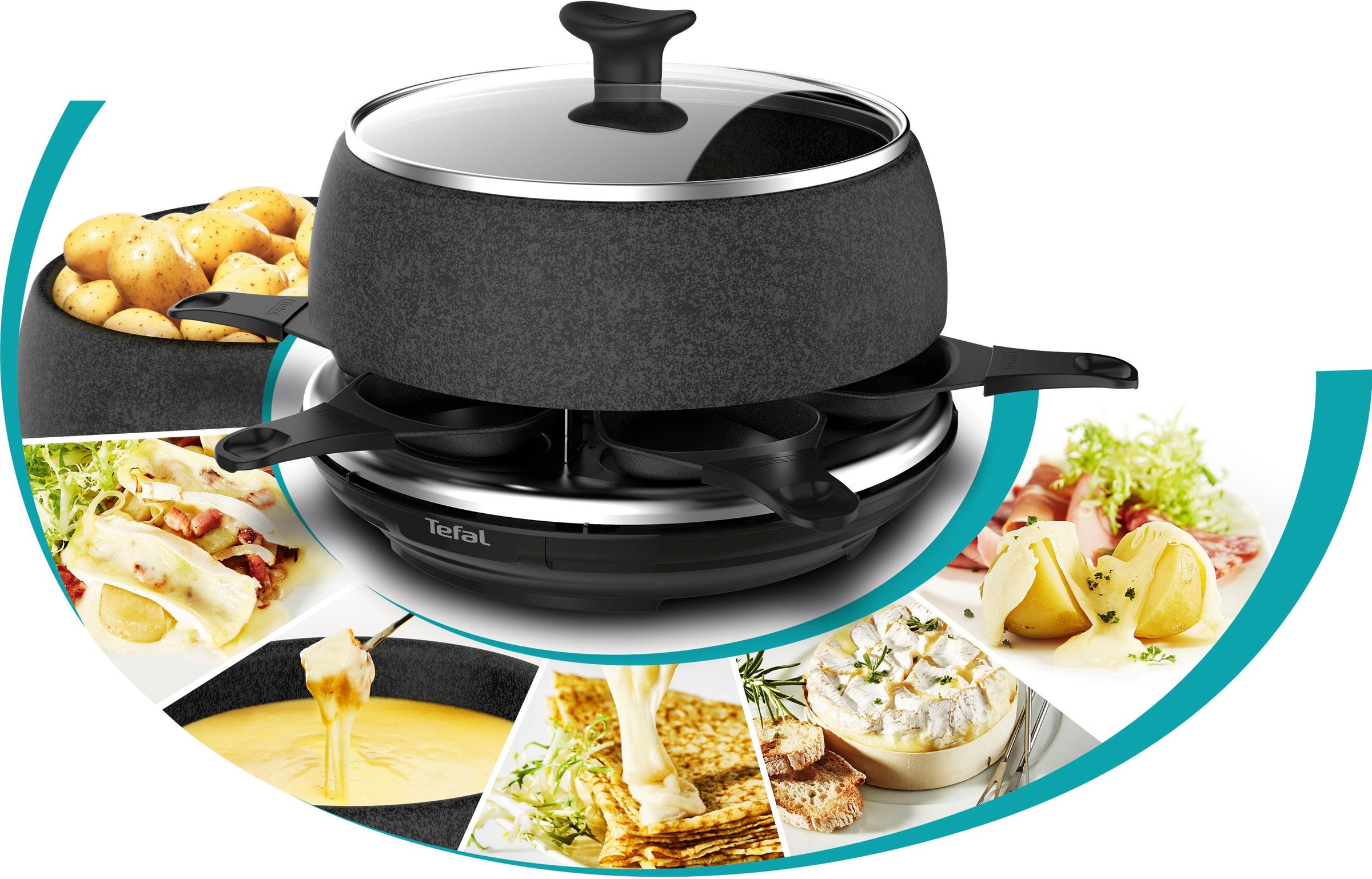 Tefal Raclette und FondueSet »RE12C8 Fondue Cheese 'n Co«, 6 St