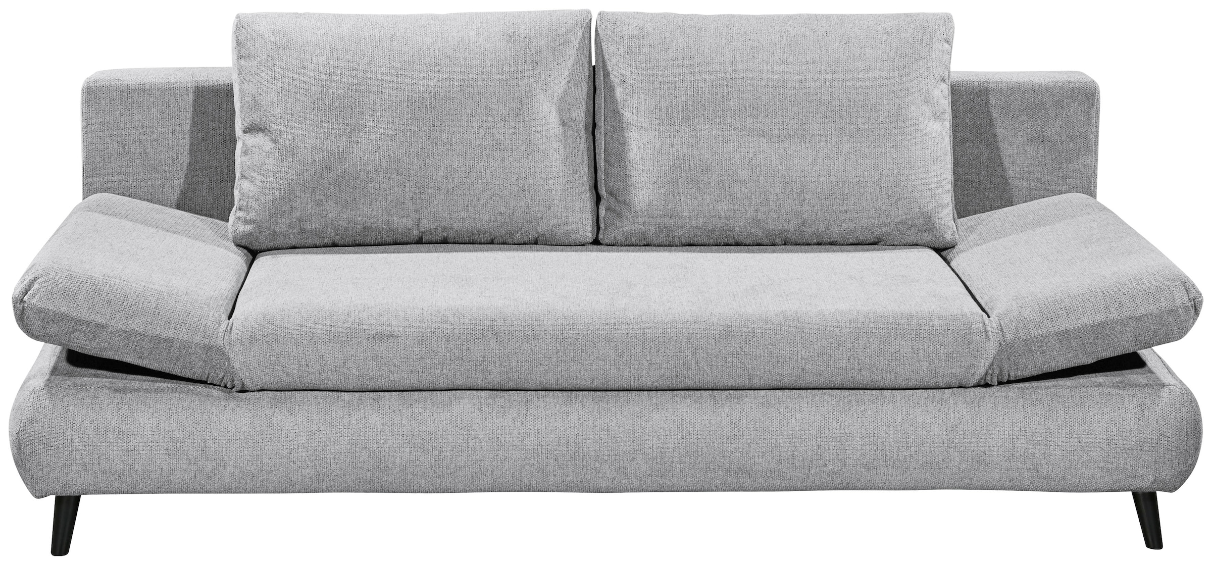 ED EXCITING DESIGN Schlafsofa »Sunny«, mit Bettfunktion, Armteilverstellung, Bettkasten sowie Rückenkissen