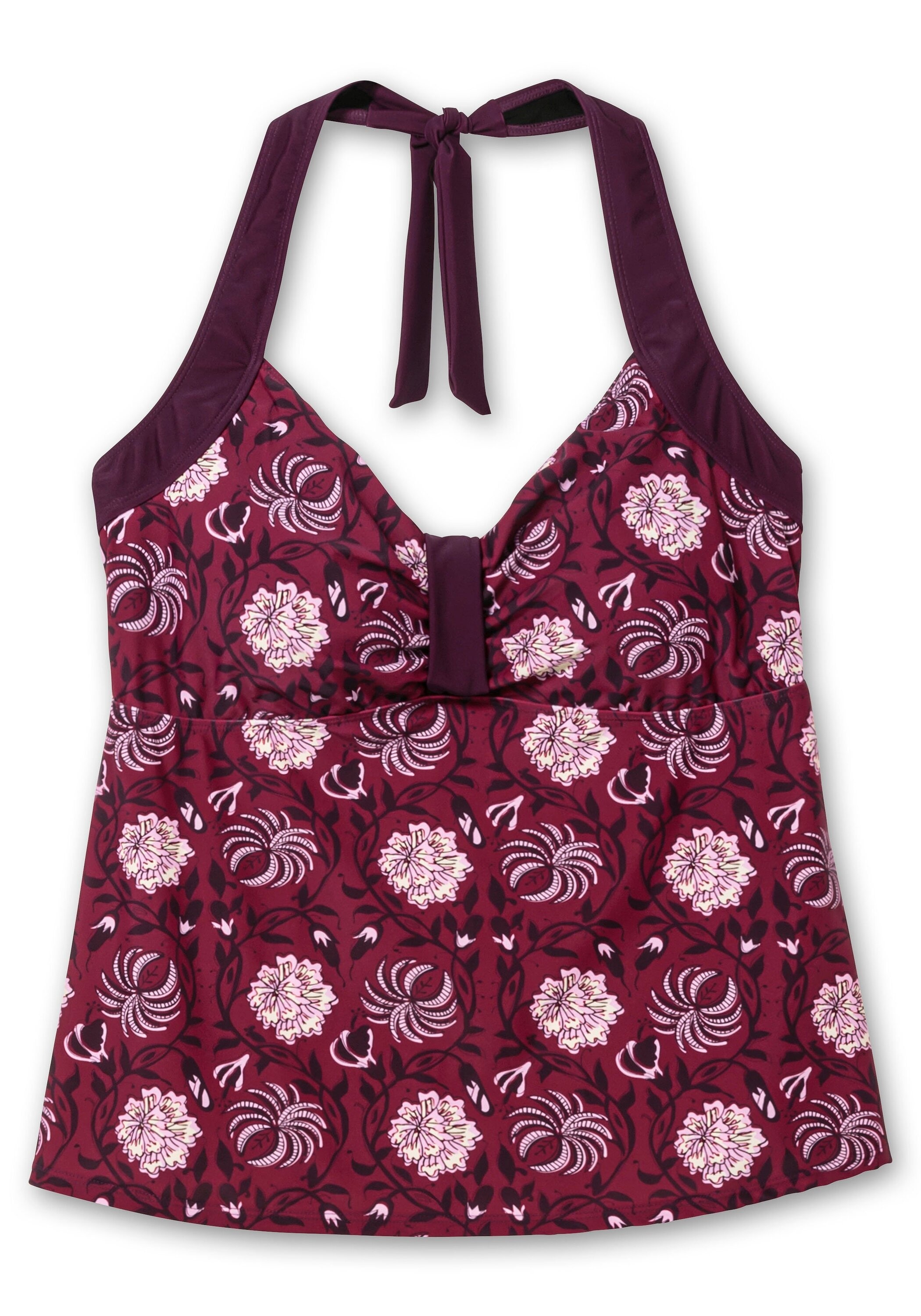 Sheego Tankini-Top »Neckholder-Tankini-Top als Neckholder, in leichter A-Linie«