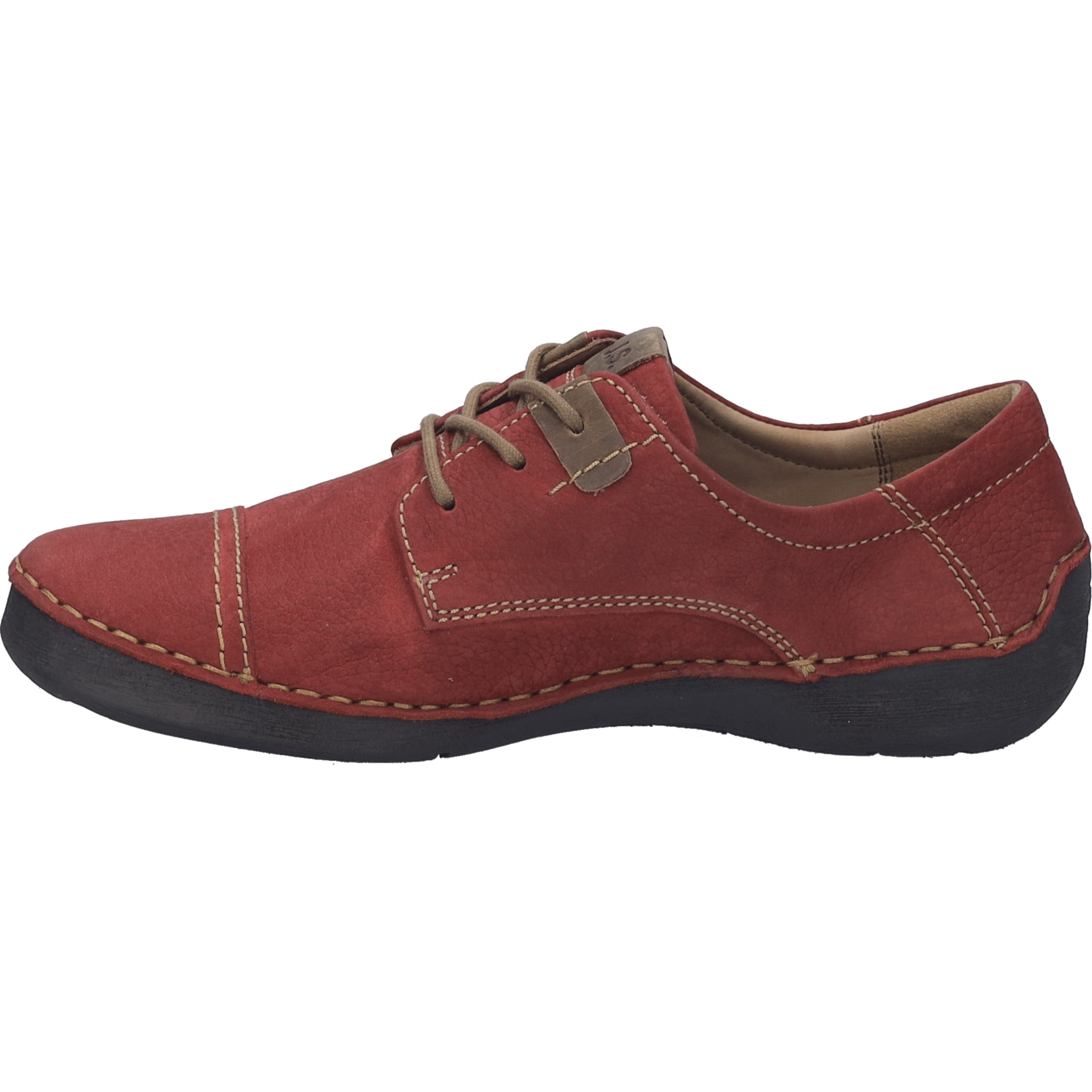 Josef Seibel Schnürschuh »Fergey 41, rot-kombi«