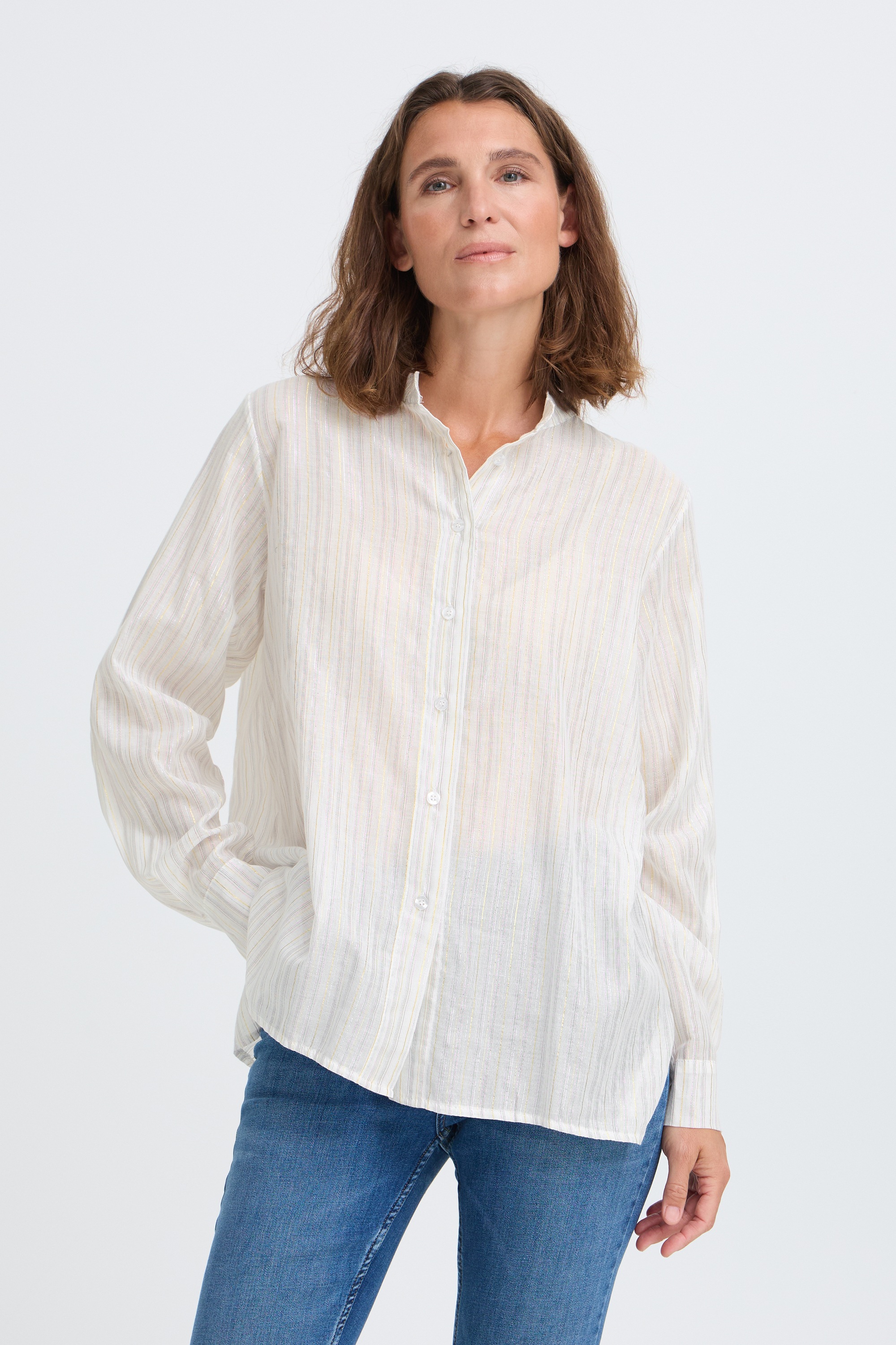 Pulz Jeans Langarmhemd »Damen Langarm - Hemd PXNIKKI«