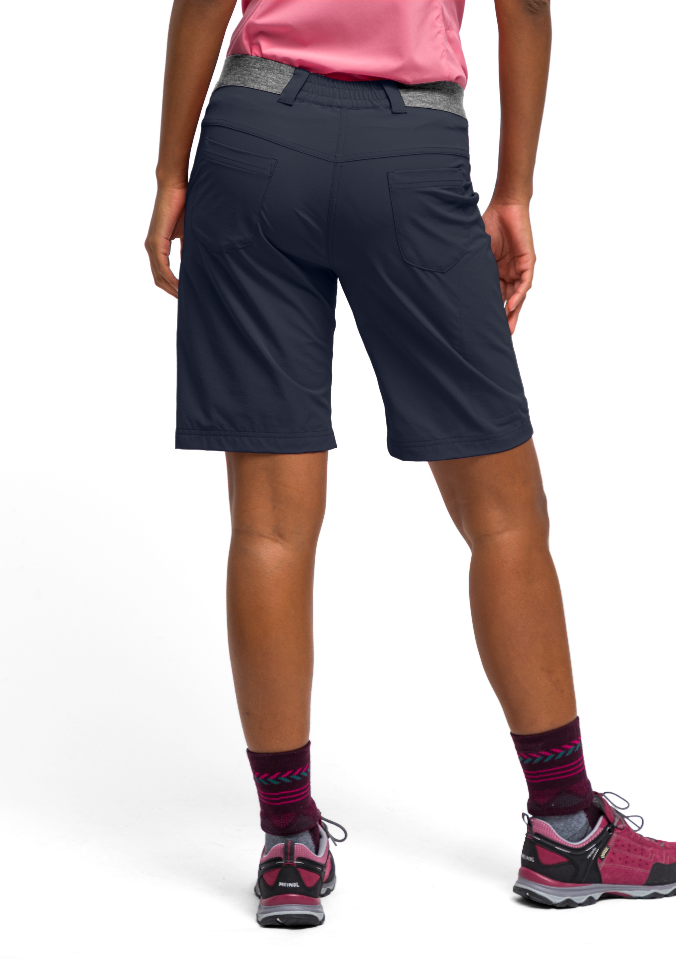 Maier Sports Funktionsshorts »Norit Short W«, Damen Shorts, kurze Outdoor-Hose, Bermuda mit 5 Taschen, Regular Fit