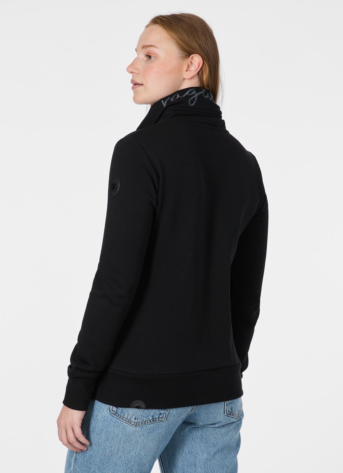 Ragwear Sweatjacke »RONETTE A« Baumwollmischung mit Marken-Stickerei