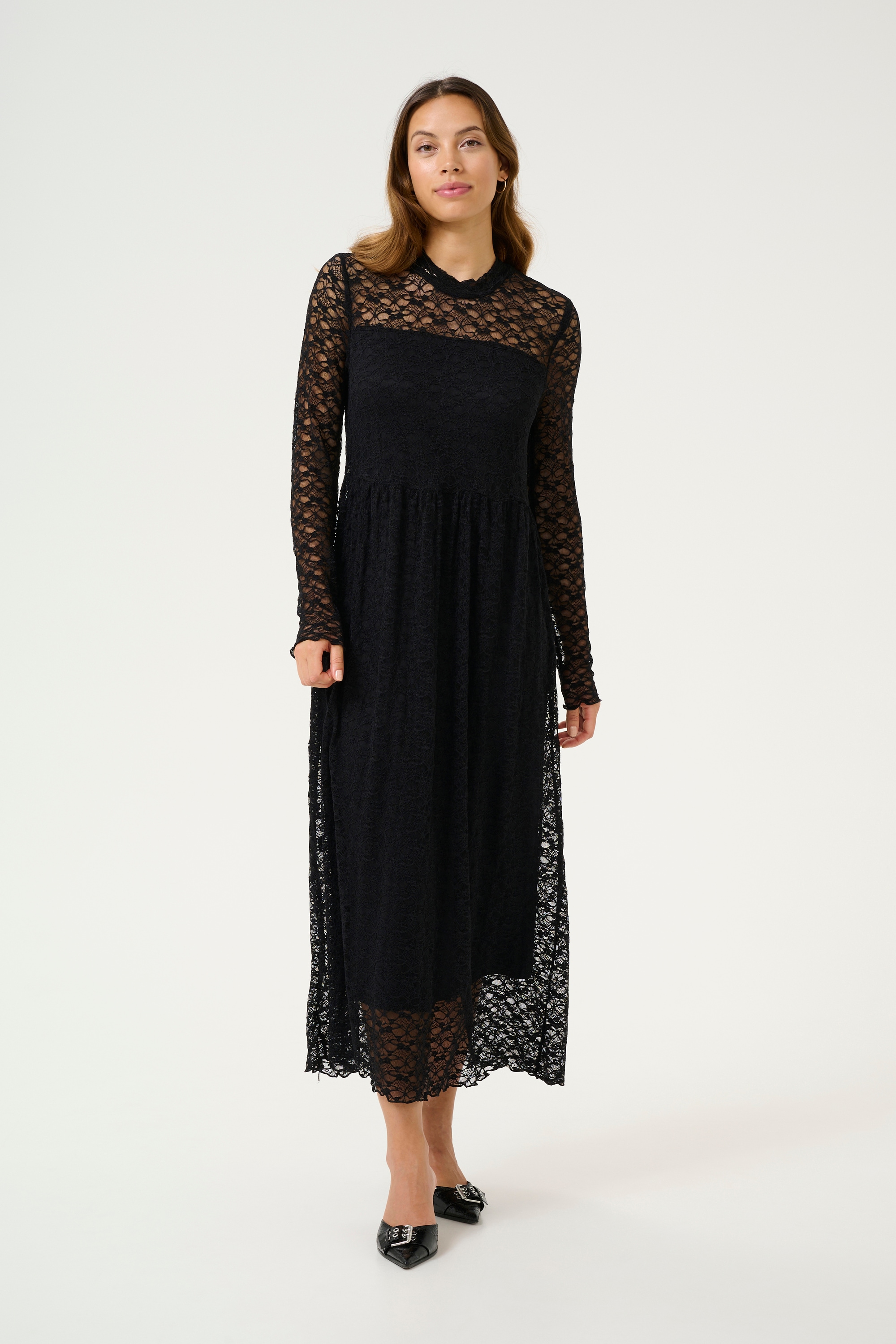 KAFFE Midikleid »Kleid KAjole«