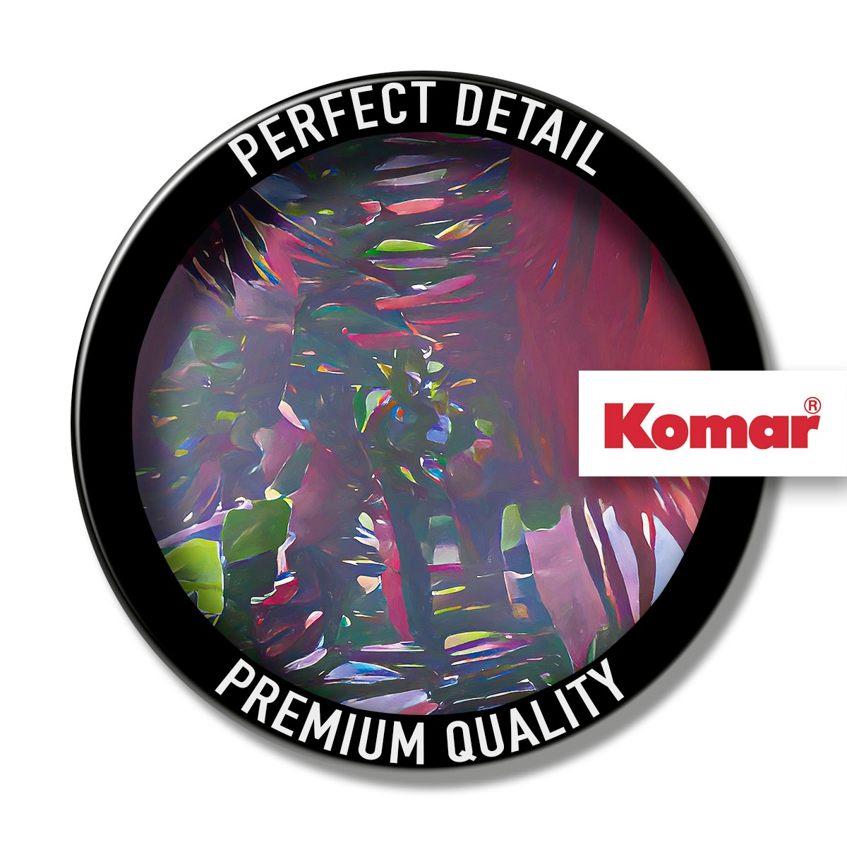 Komar Leinwandbild »Rockabilly - Größe 40 x 60 cm«, Natur, (1 St.), Keilrahmenbild mi Echtholzrahmen