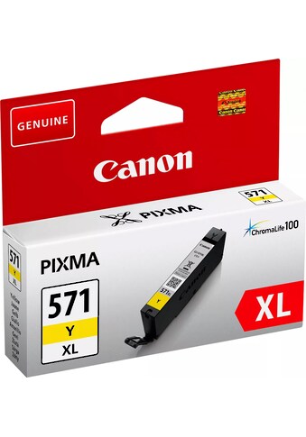 Canon Tintenpatrone »CLI-571XL Y«, original Druckerpatrone 571 gelb kaufen